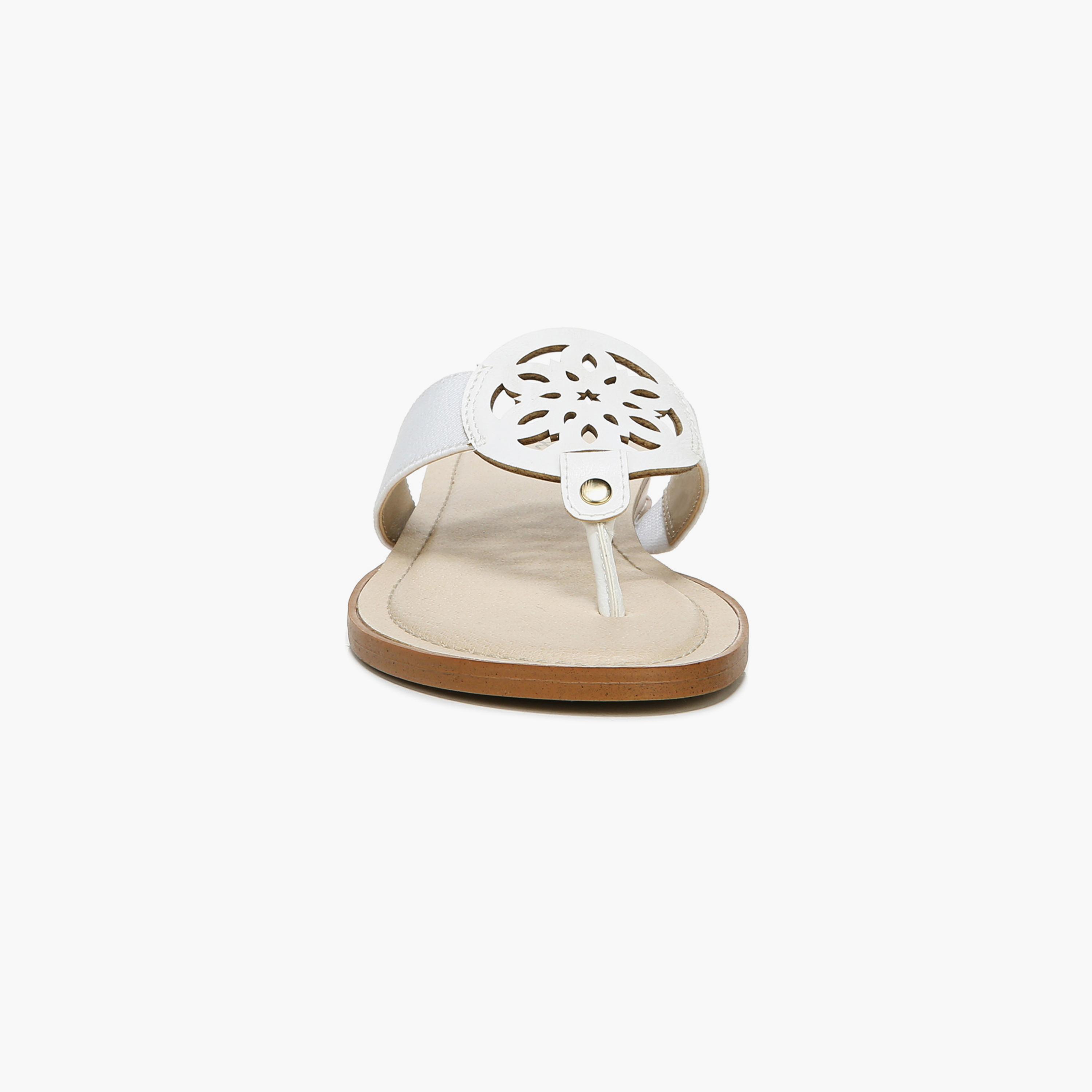 صندل نسائي من Naturalizer مع مقدمة مزخرفة NARAEGAN-women-shoes-sandals-flats-image-5