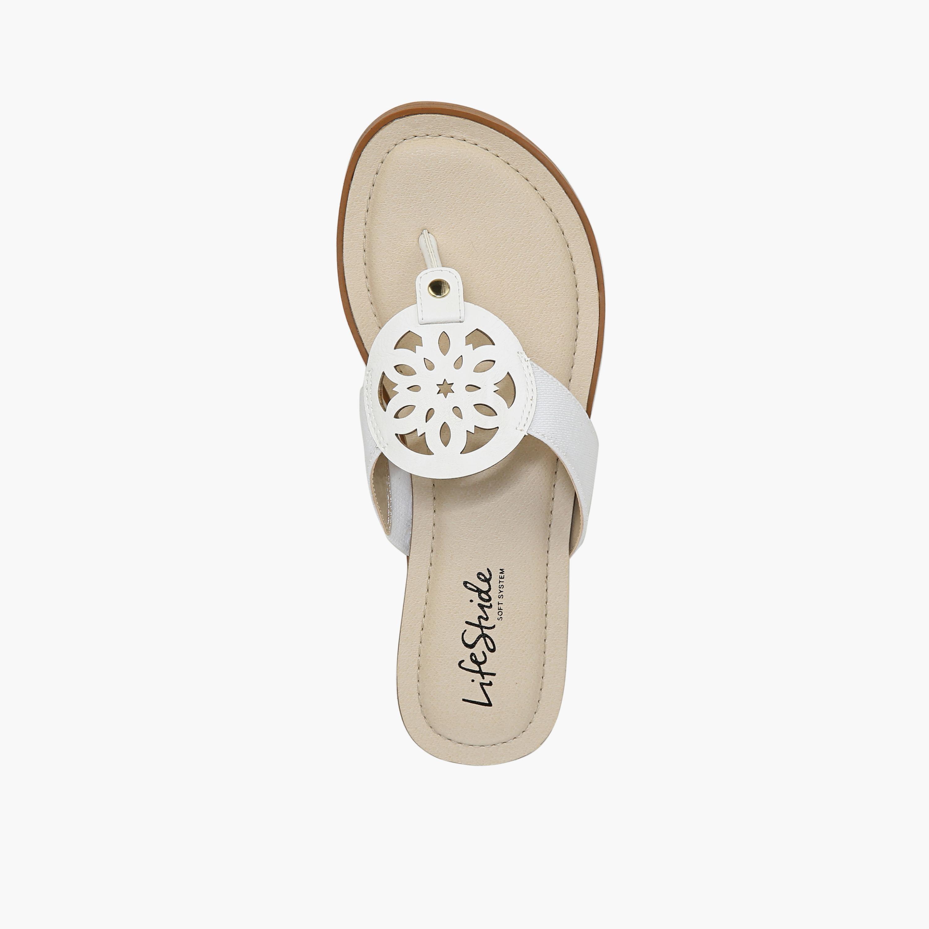 Naturalizer Women's Thong Sandals with Decorative Vamp NARAEGAN-women-shoes-sandals-flats-image-8