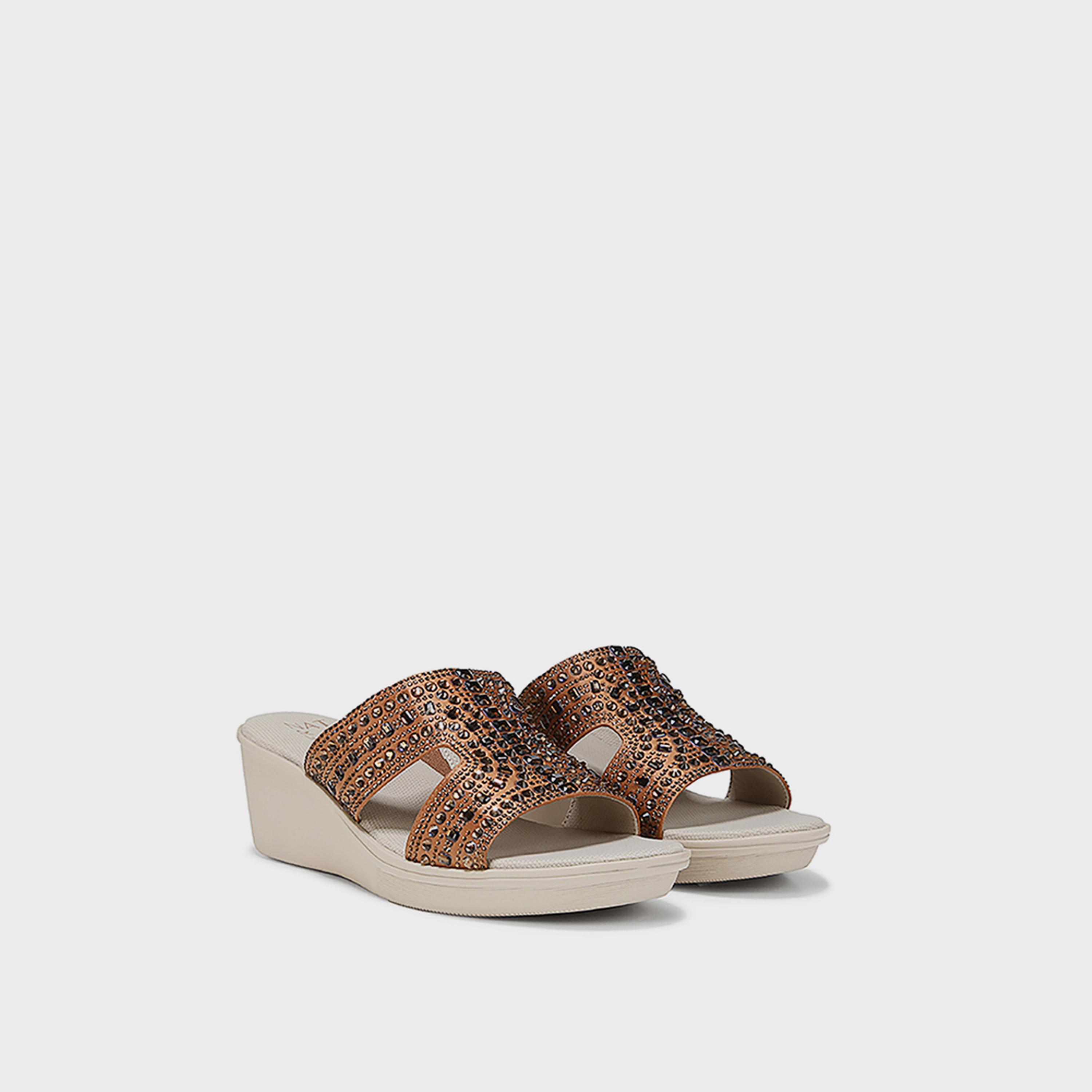 ناتشوراليزر - صندل ناروميا سهل الارتداء بكعب إسفيني للنساء | NAROMIA-women-shoes-sandals-heeled-image-2