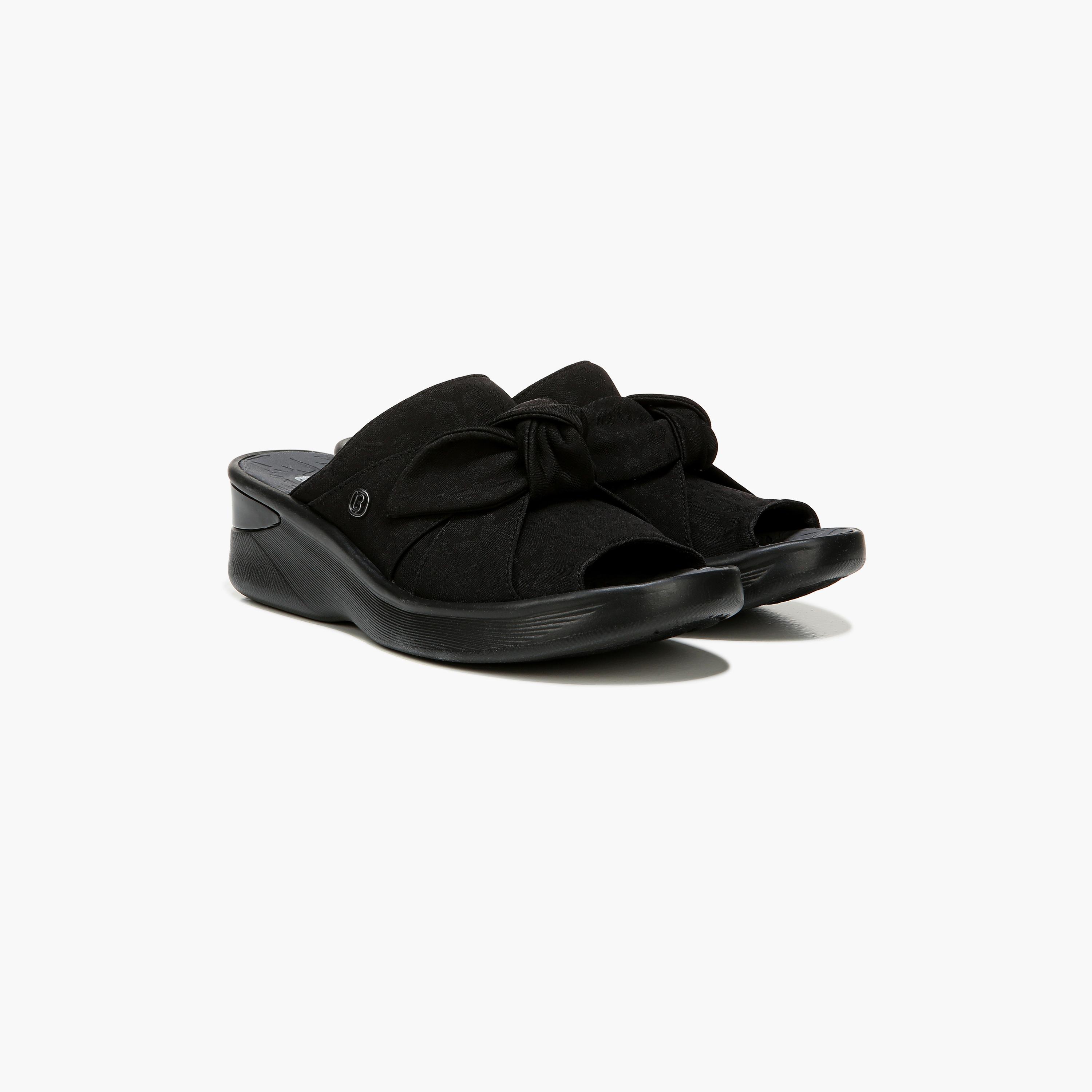 Naturalizer Women's Wedge Heel Slide Sandals with Knot Upper Design NASMILE-women-shoes-sandals-flats-image-2