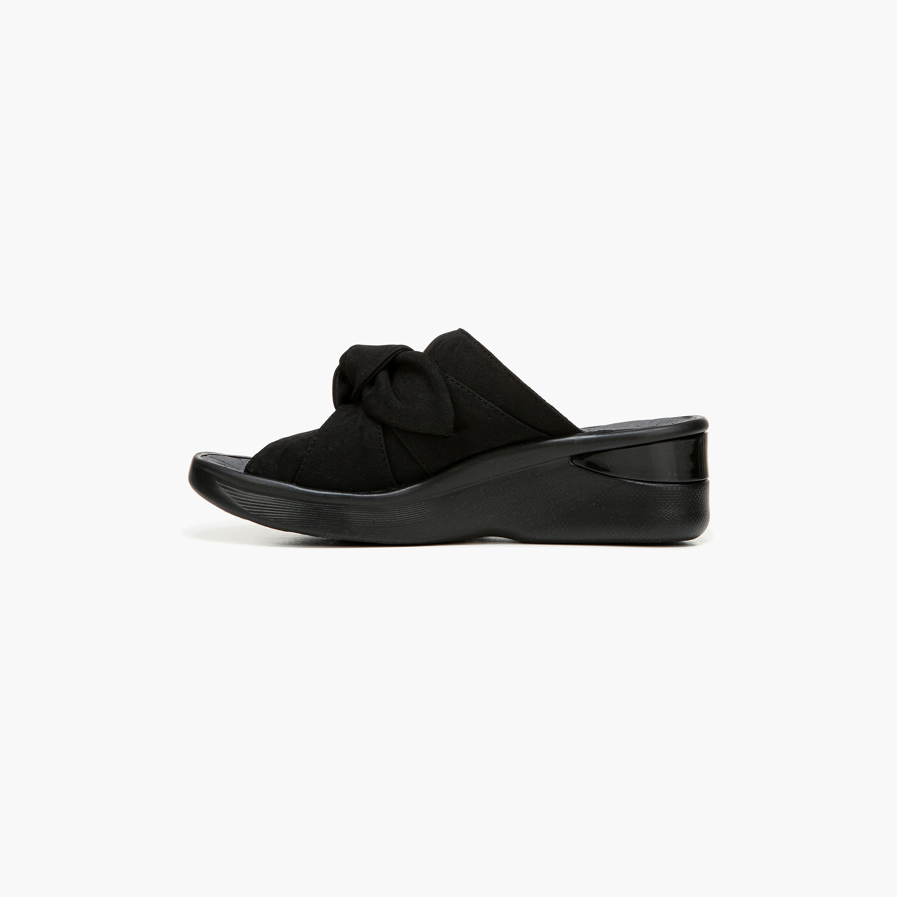 Naturalizer Women's Wedge Heel Slide Sandals with Knot Upper Design NASMILE-women-shoes-sandals-flats-image-5