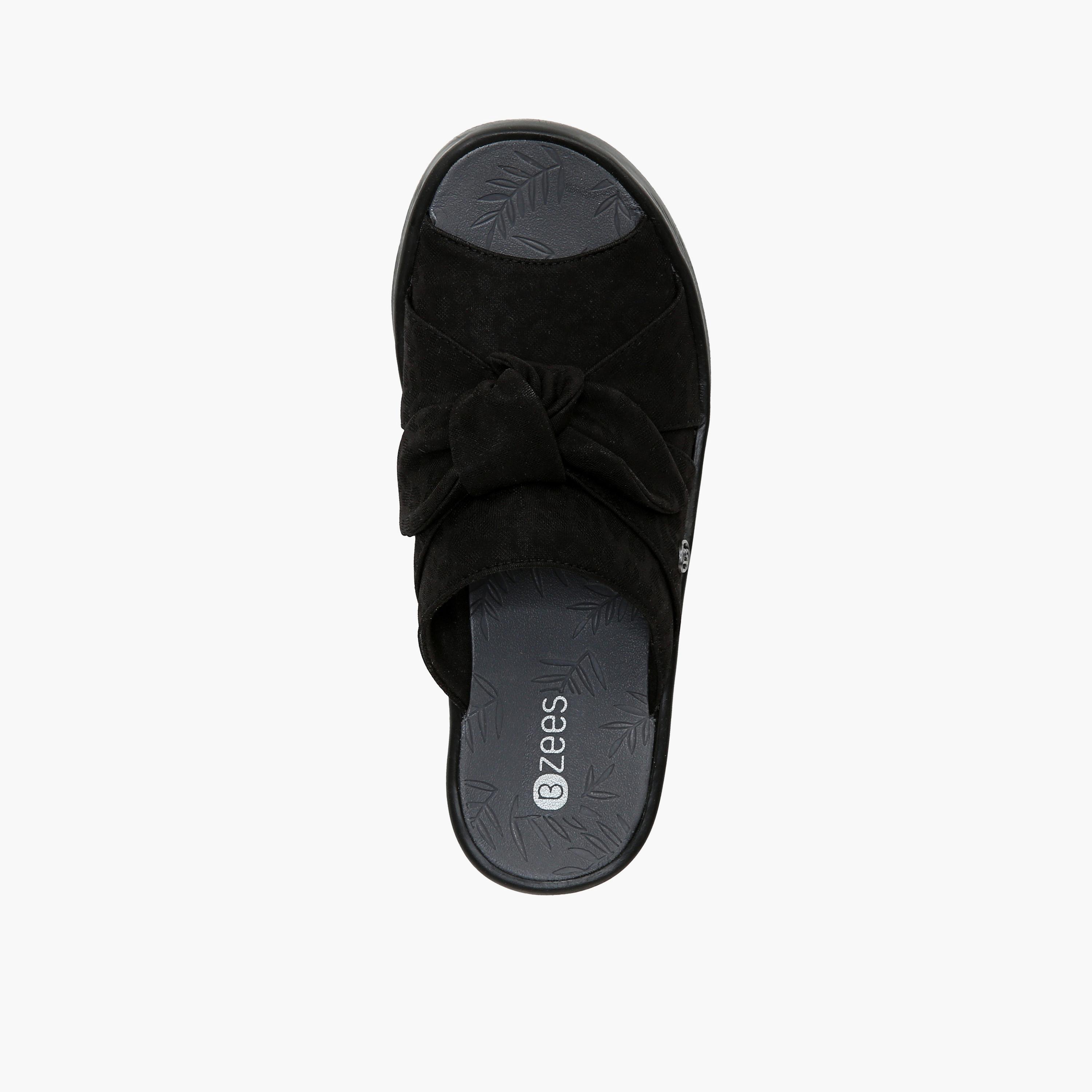 Naturalizer Women's Wedge Heel Slide Sandals with Knot Upper Design NASMILE-women-shoes-sandals-flats-image-7