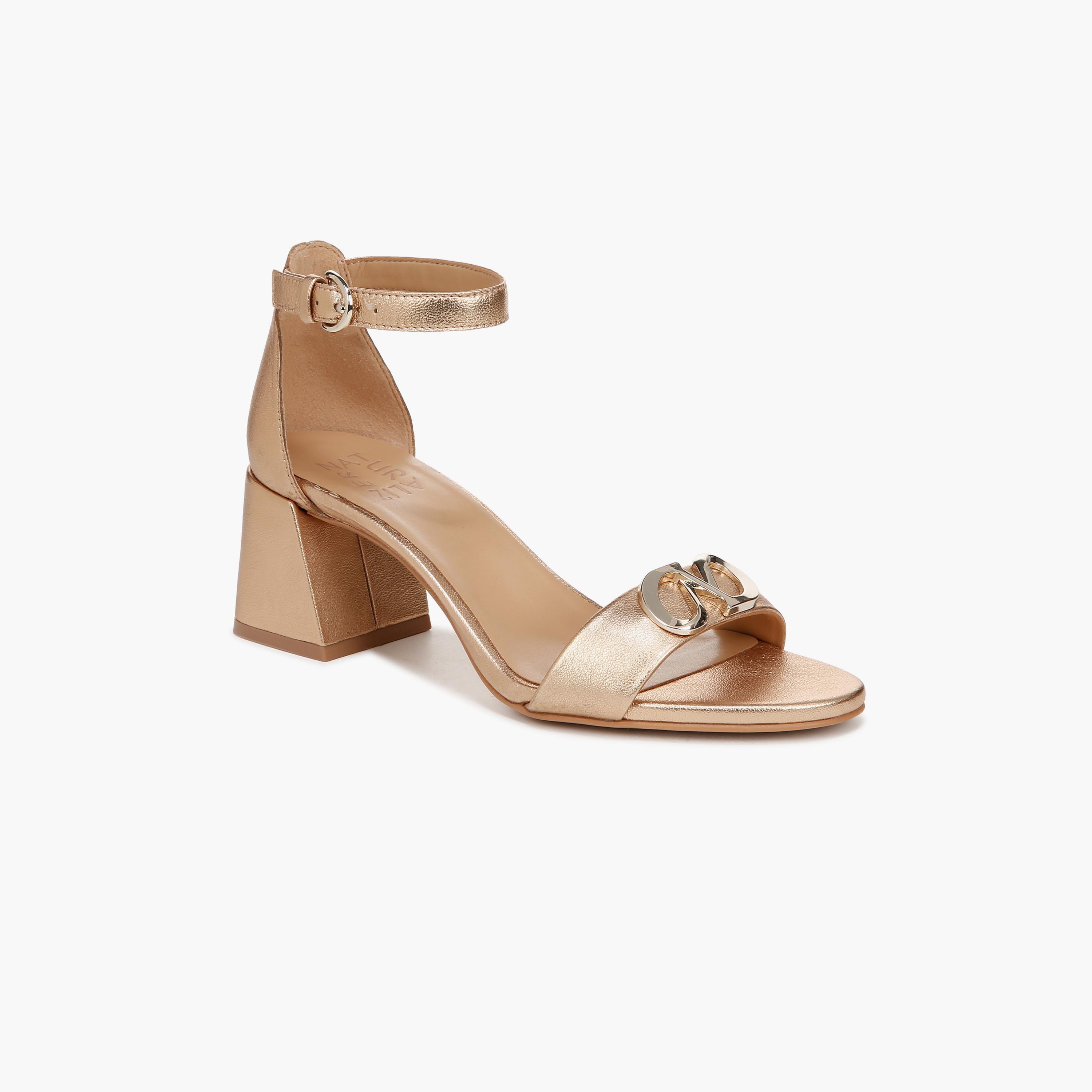 Naturalizer Block Heels with Decorative Vamp Accent | NAVERA-LOGO-women-shoes-heels-image-11