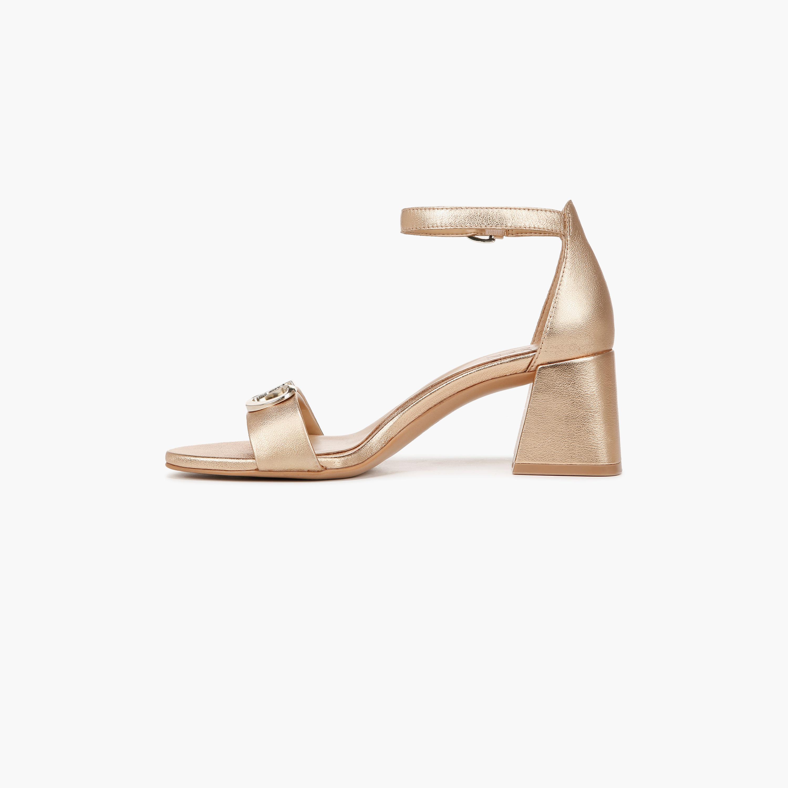 Naturalizer Block Heels with Decorative Vamp Accent | NAVERA-LOGO-women-shoes-heels-image-16