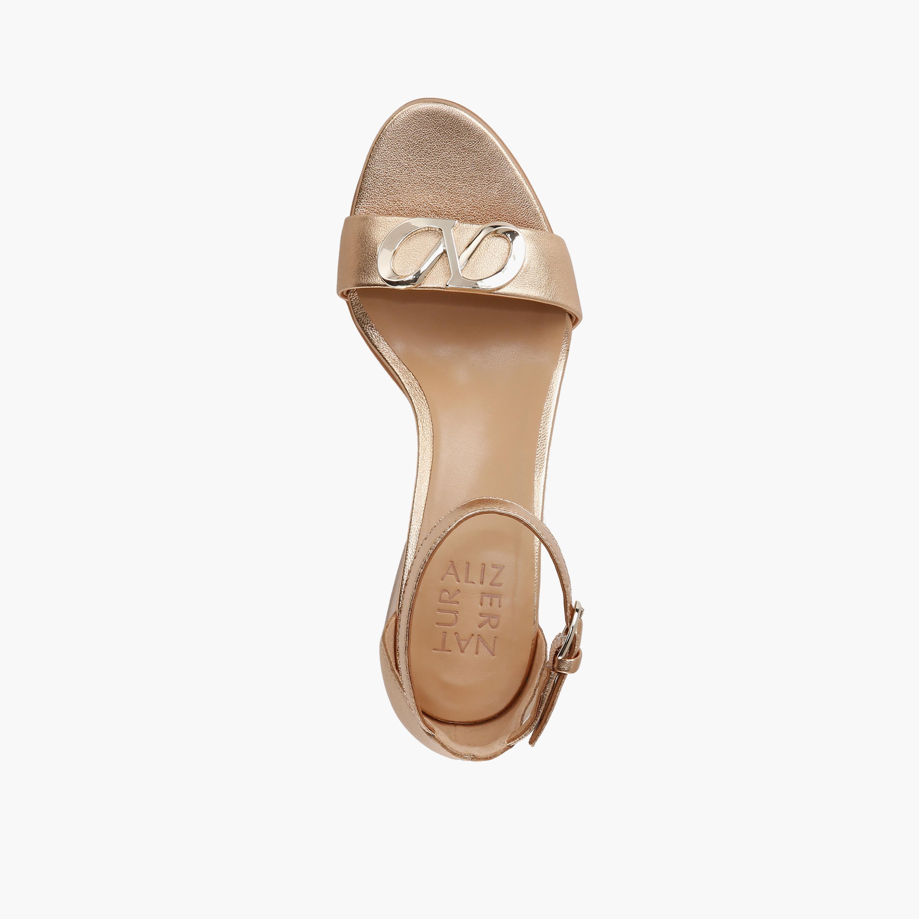 Naturalizer Block Heels with Decorative Vamp Accent | NAVERA-LOGO-women-shoes-heels-image-18