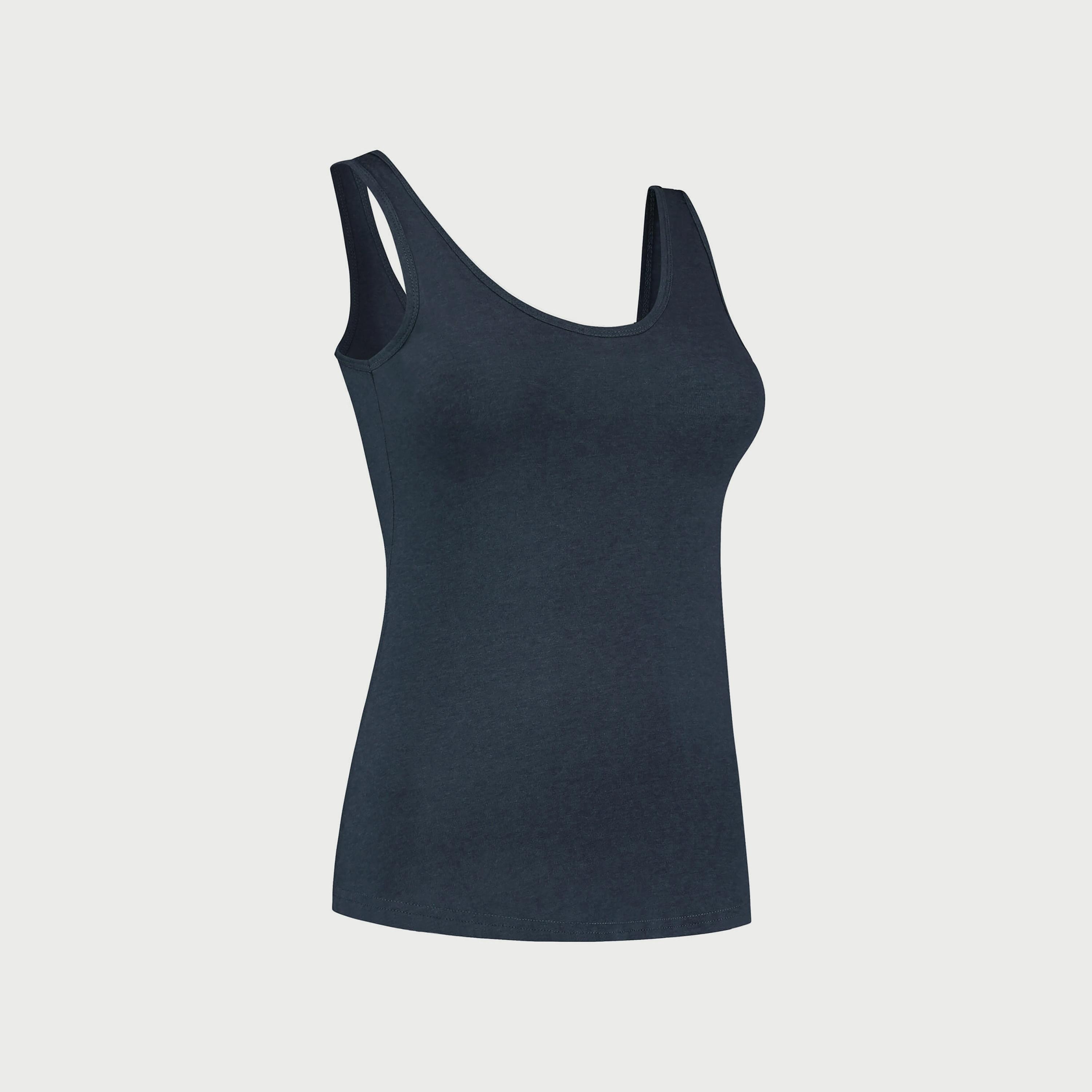 Nooboo Luxe Bamboo Mom Singlet, Navy, S-women-clothing-maternity-tops-image-1