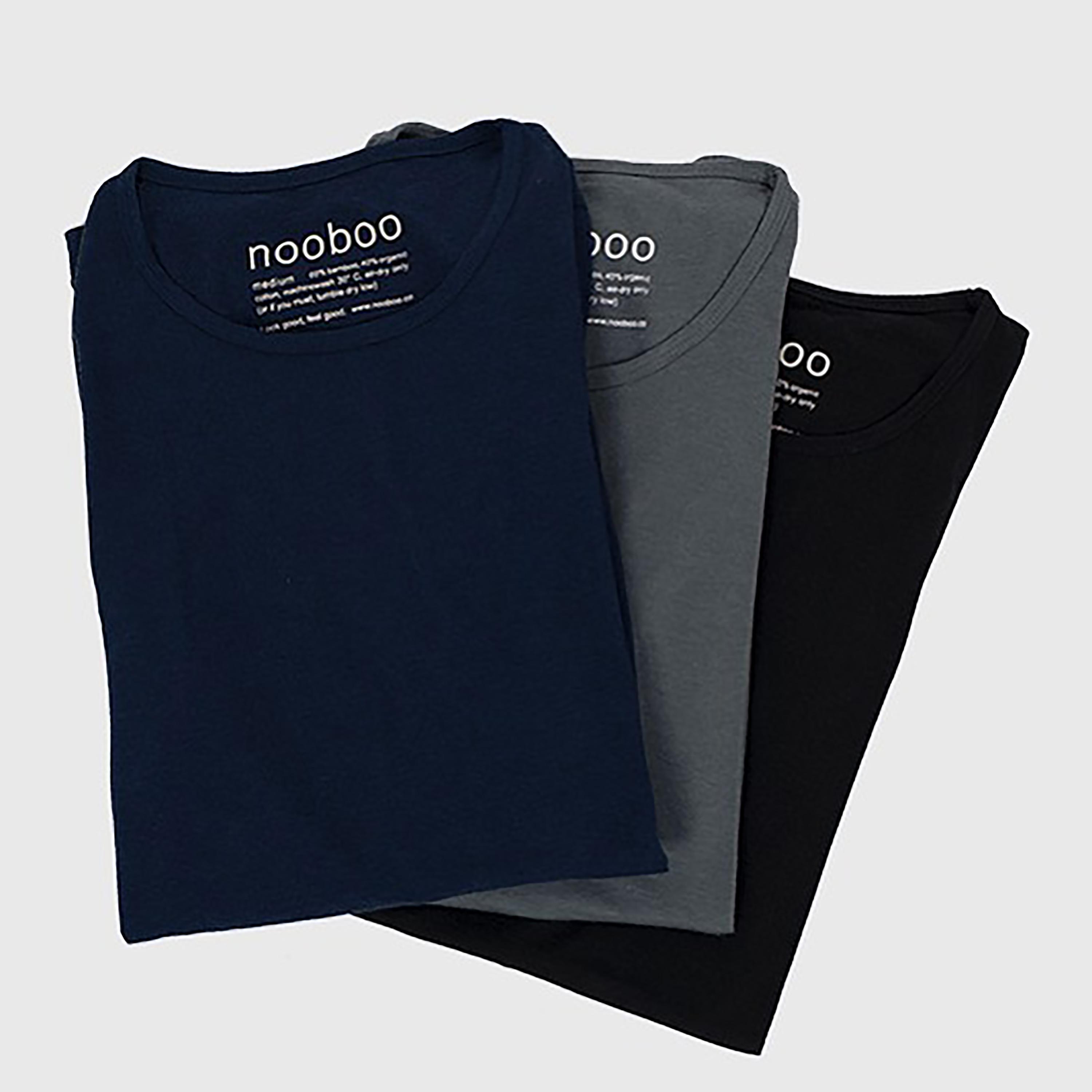 Nooboo Luxe Bamboo Mom T-Shirt, Grey, S-women-clothing-maternity-tops-image-3