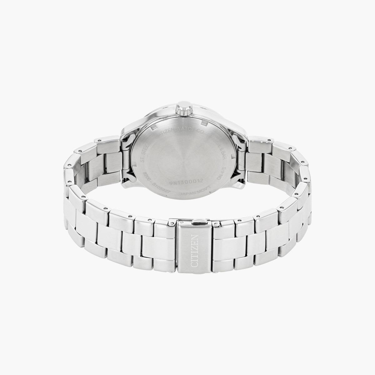 Citizen Men's Silver Analog Day and Date Metal Strap Watch NH8350 83L-men-watchesandjewellery-watches-image-2