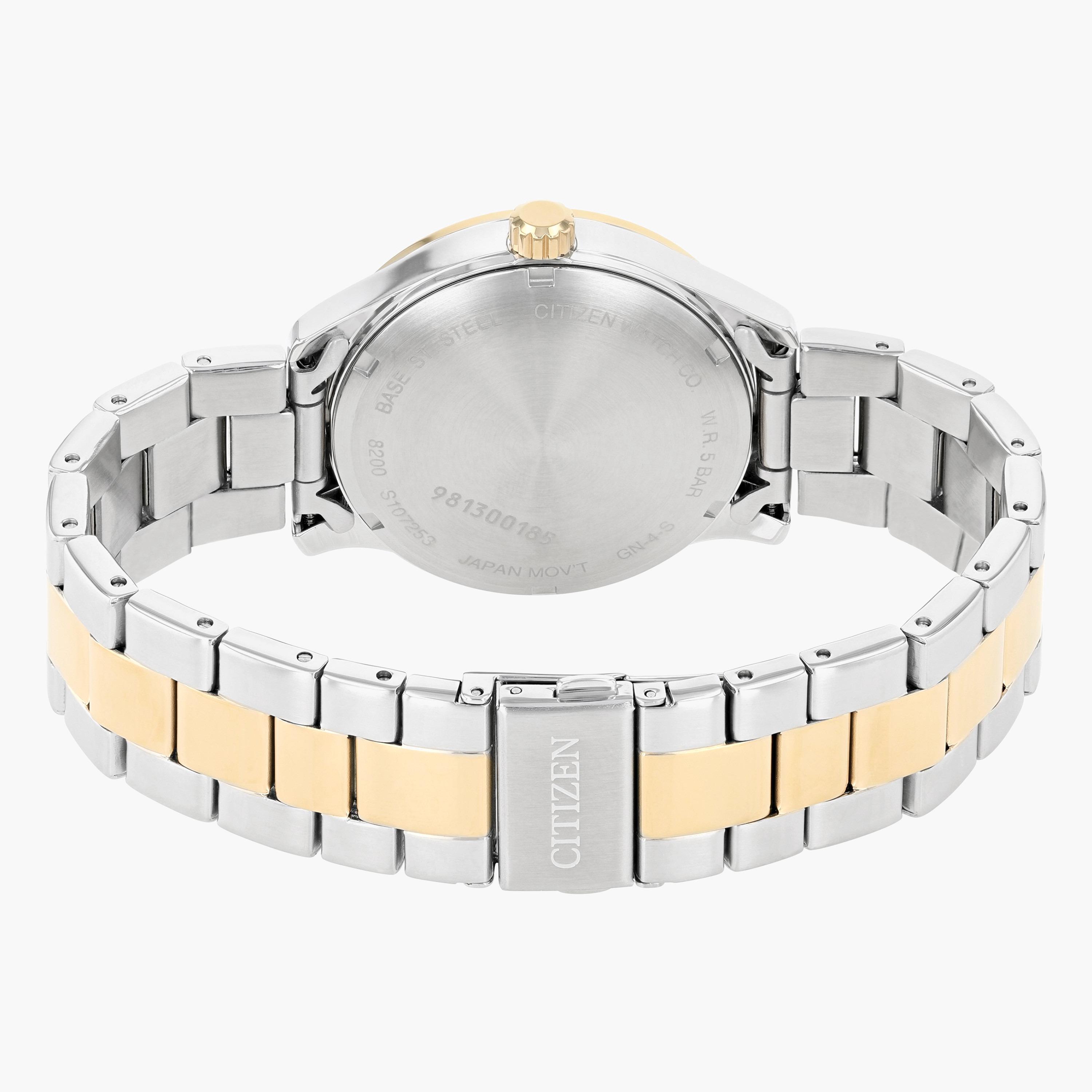 Citizen Men's Silver & Gold Analog Metal Strap Watch NH8356 87A-men-watchesandjewellery-watches-image-2
