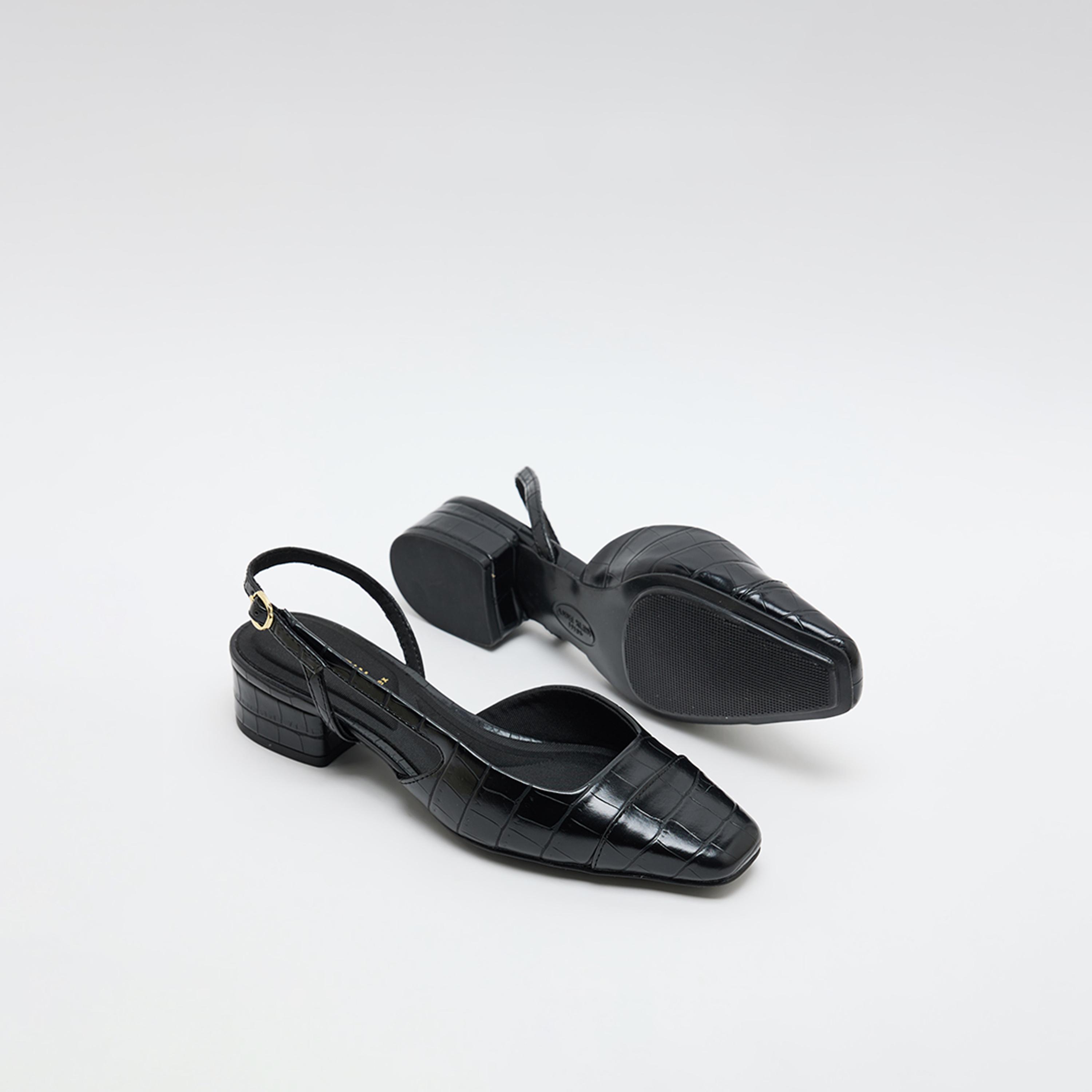 Anne Klein Women's Buckle Nia Block Pumps | NIA01F9-women-shoes-sandals-heeled-image-5