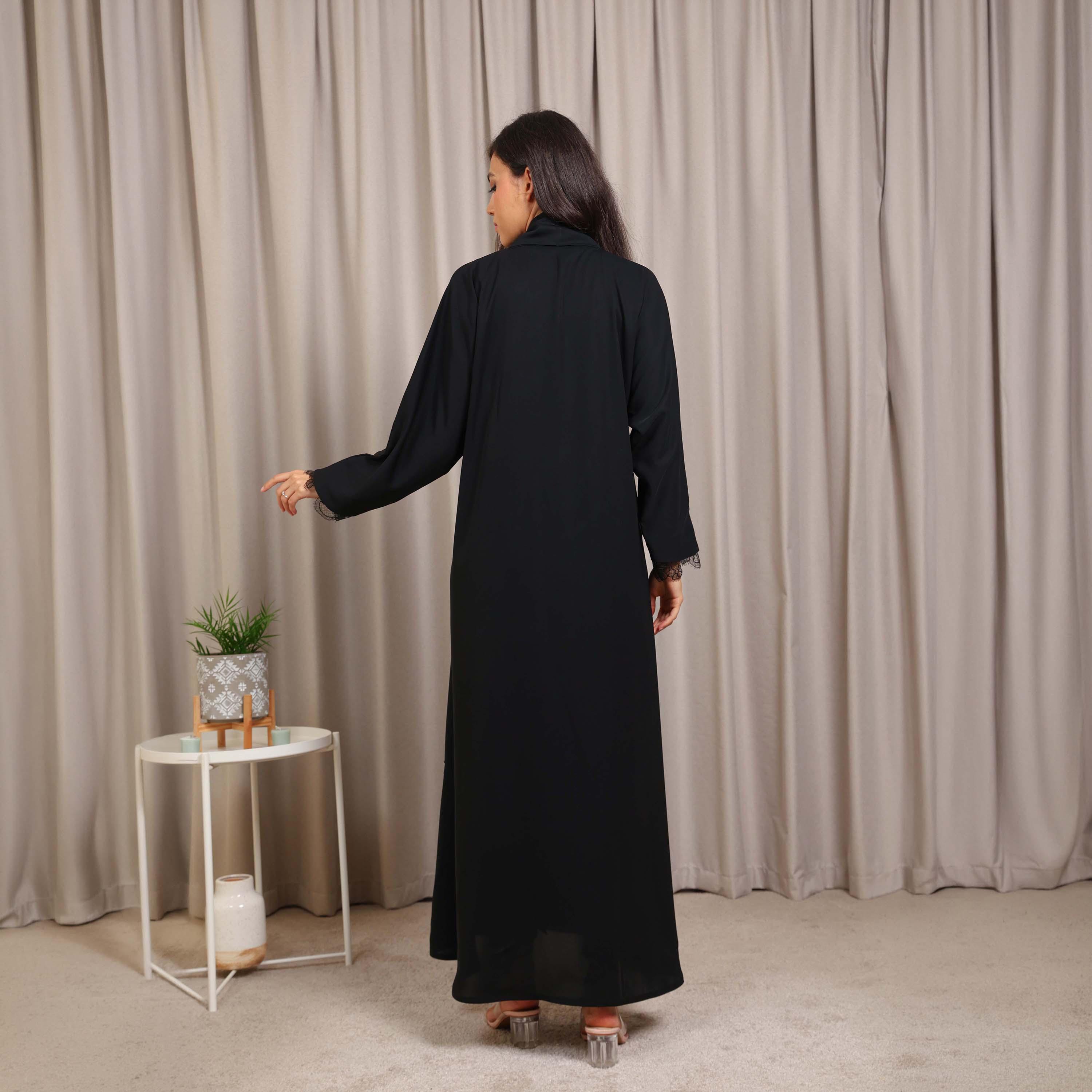 عباية نسائية سوداء من نيكياس.-women-arabicclothing-abayas-image-5