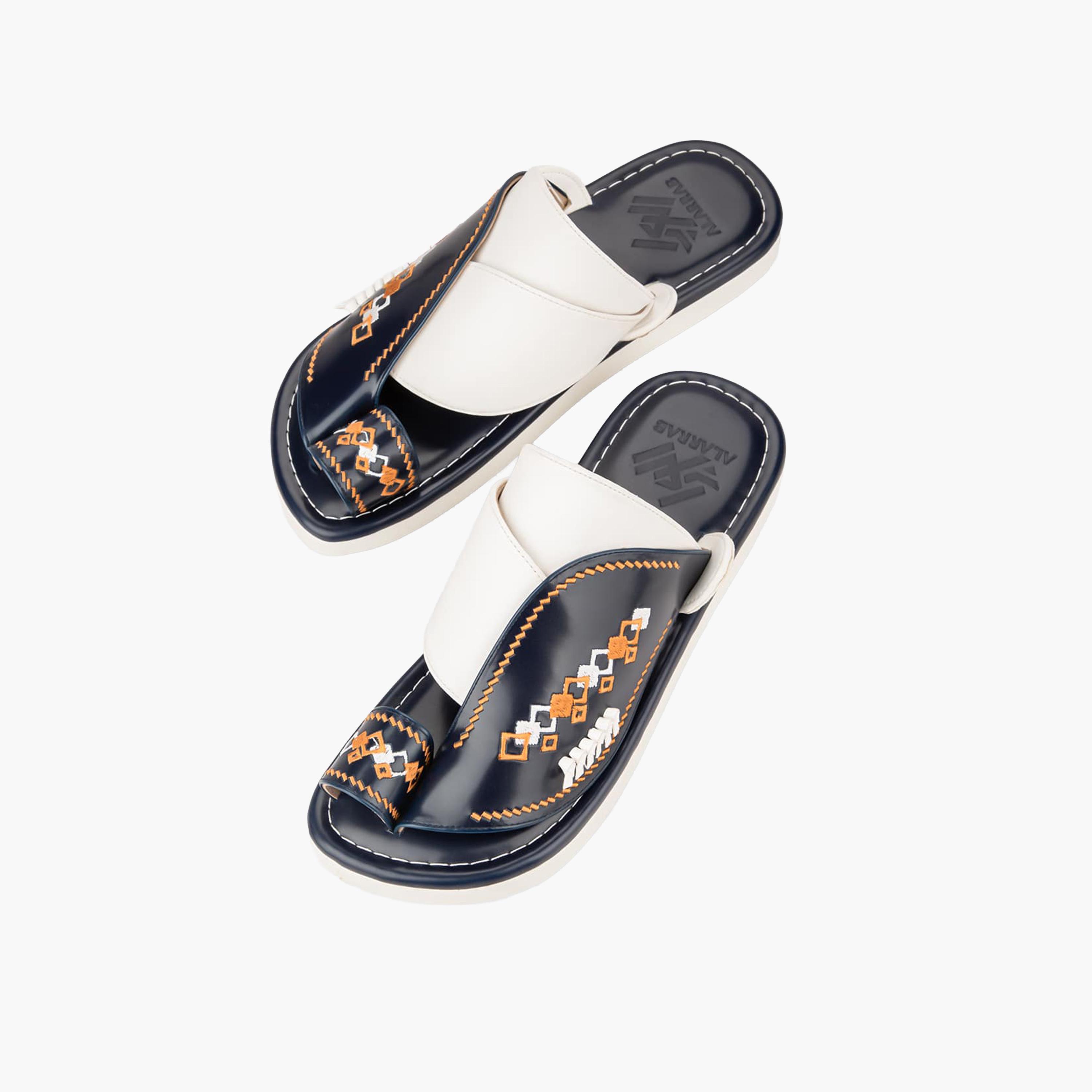 Alarrab Men's Slip On Oriental Slide Sandals | NSE-346-5005-men-shoes-sandals-image-3
