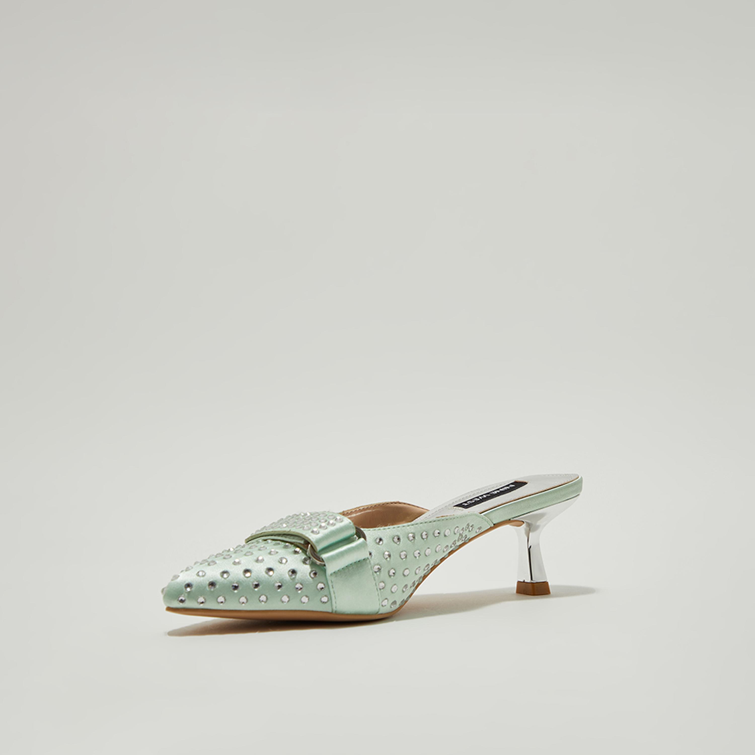 حذاء ميولز بكعب كريستالي للنساء من ناين ويست | NWAARON-AK-women-shoes-heels-image-6