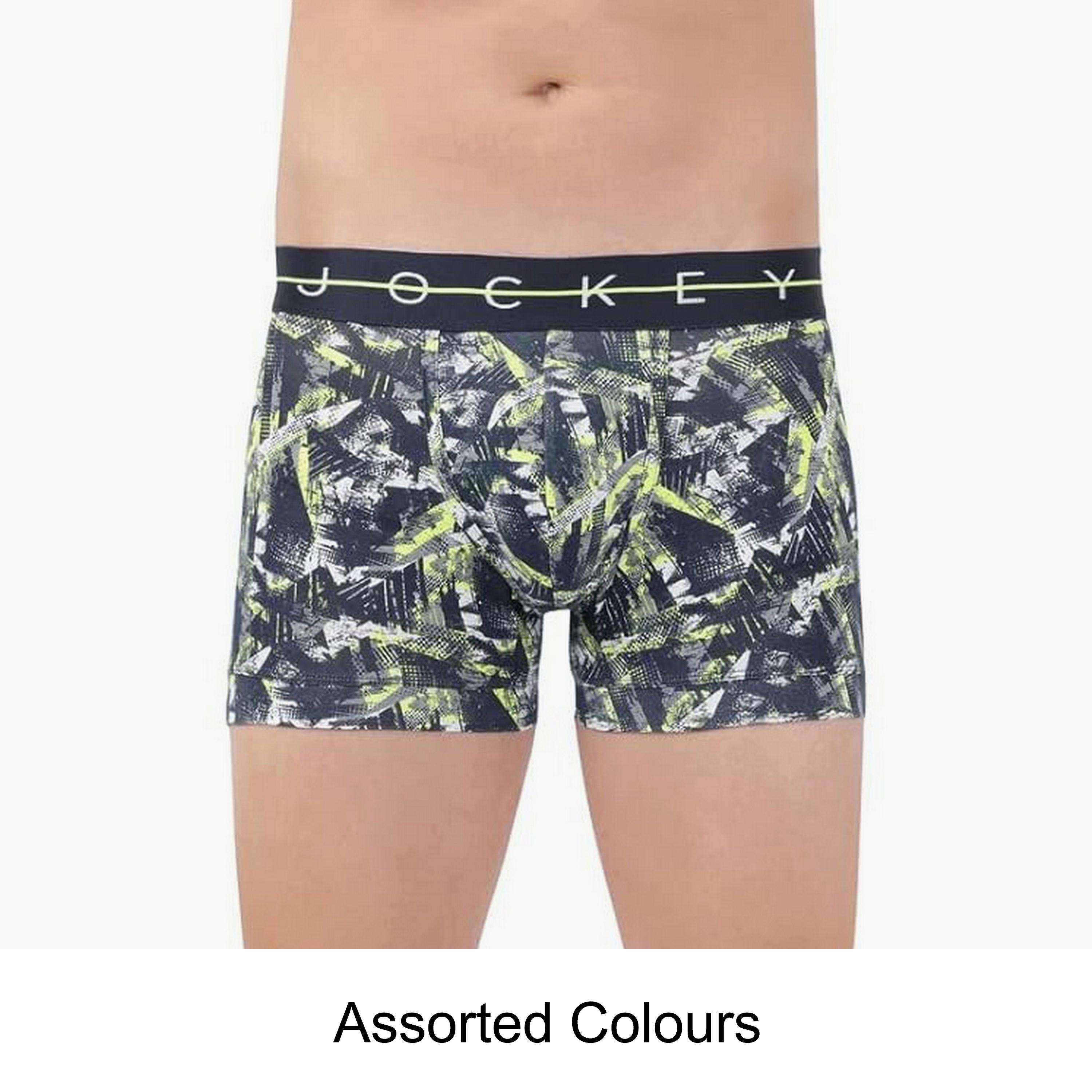 Jockey Assorted Printed Men's Trunks-men-clothing-innerwear-underwear-image-1