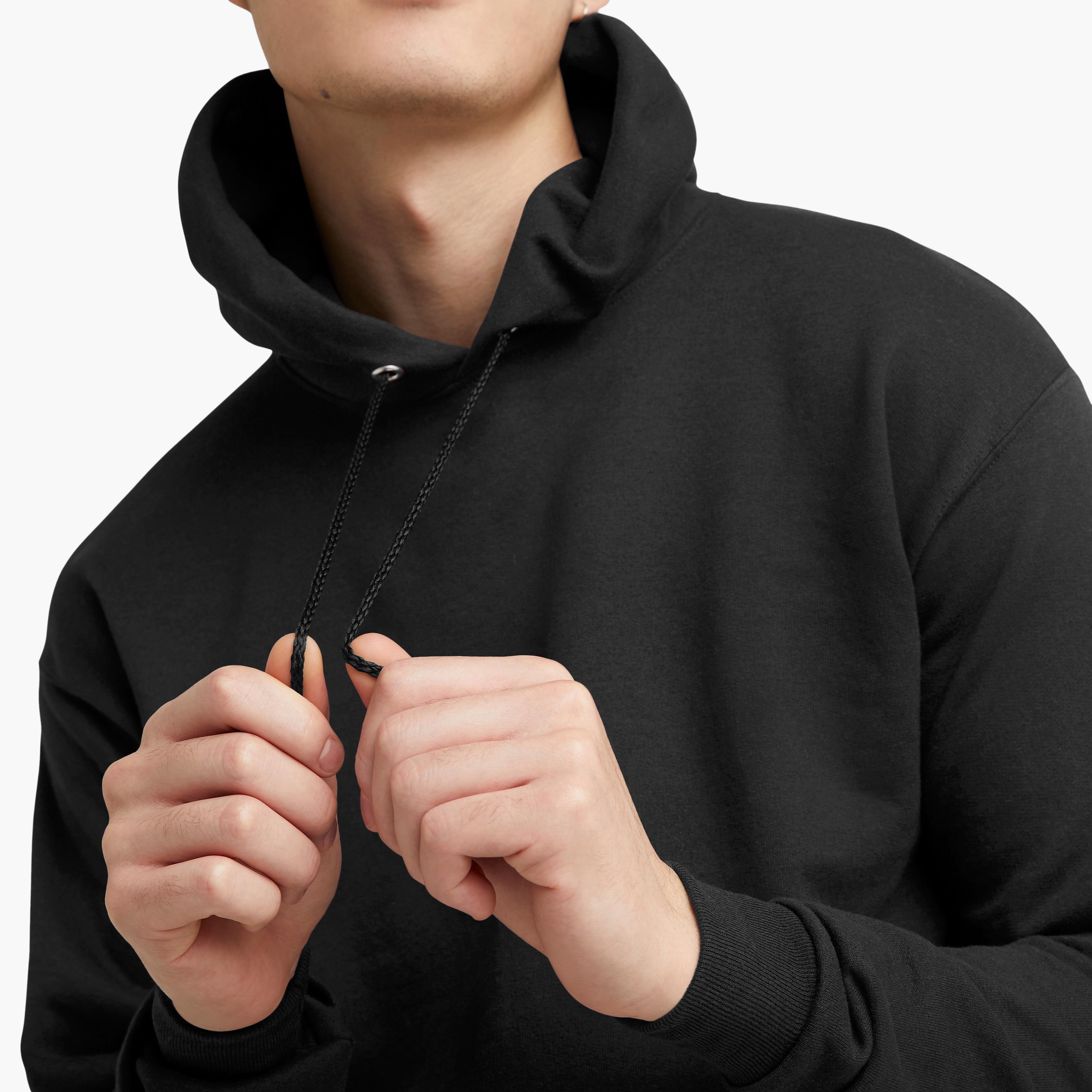 هودي رجالي سادة بياقة بغطاء للرأس وأكمام طويلة من هانيس-men-winterwear-hoodiesandsweatshirts-image-5
