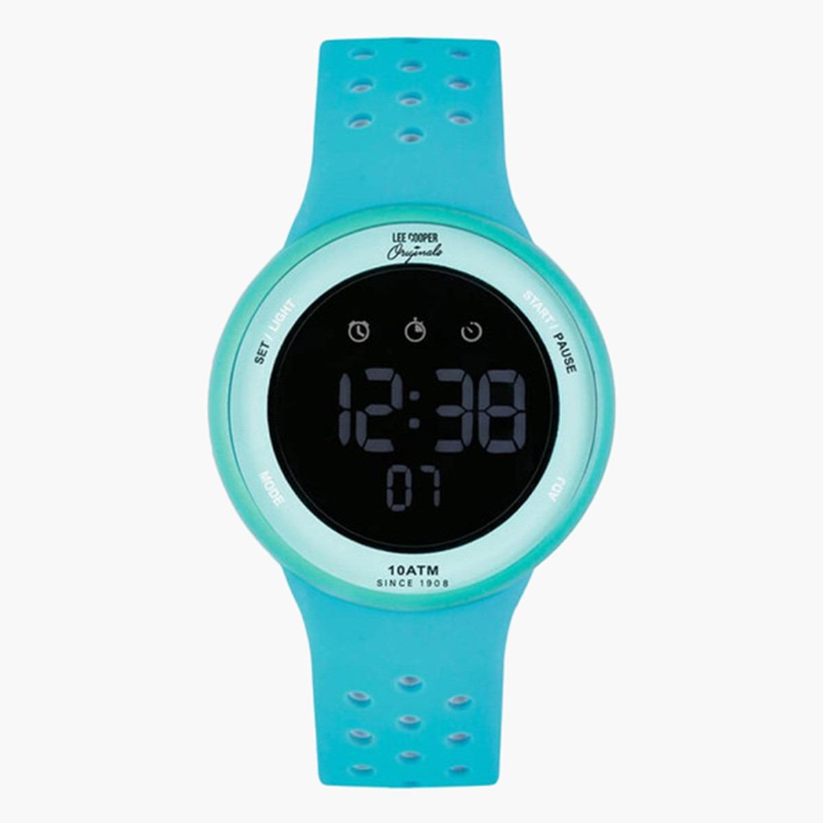 ساعة رقميّة بقرص أسود للجنسين من لي كوبر أوريجينالز - ORG05203.017-men-watchesandjewellery-watches-image-1