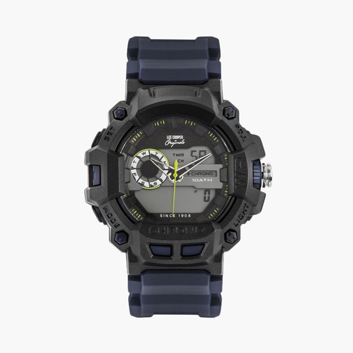 Lee Cooper Originals Mens Analog-Digital Black Dial Watch ORG05401.629-men-watchesandjewellery-watches-image-1
