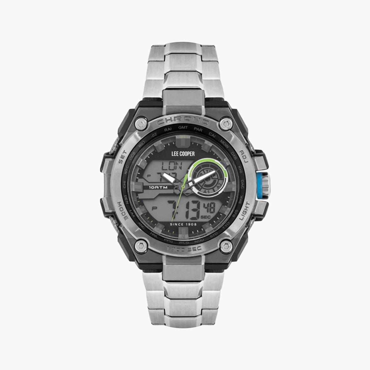 Lee Cooper Originals Mens Analog-Digital Black Dial Watch ORG05404.320-men-watchesandjewellery-watches-image-1