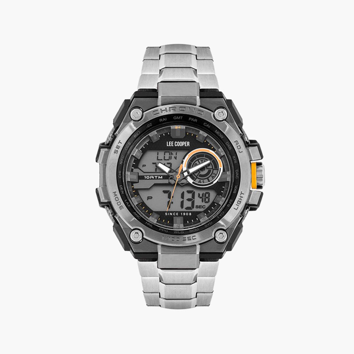 Lee Cooper Originals Mens Analog-Digital Black Dial Watch ORG05404.321-men-watchesandjewellery-watches-image-1