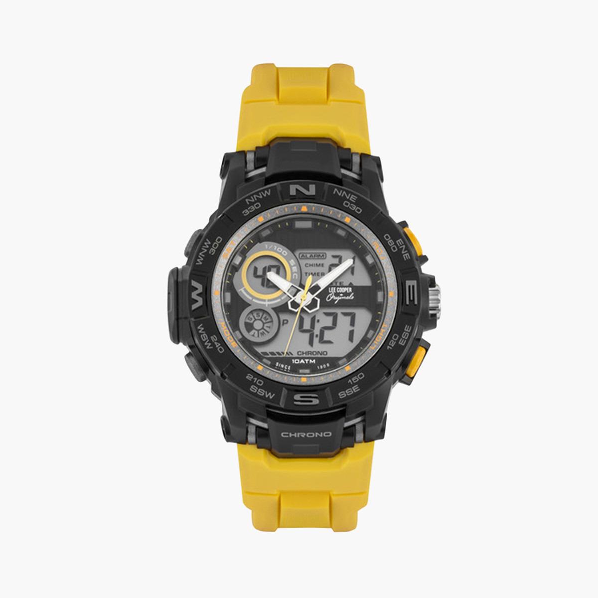 Lee Cooper Originals Mens Analog-Digital Black Dial Watch ORG05405.624-men-watchesandjewellery-watches-image-1