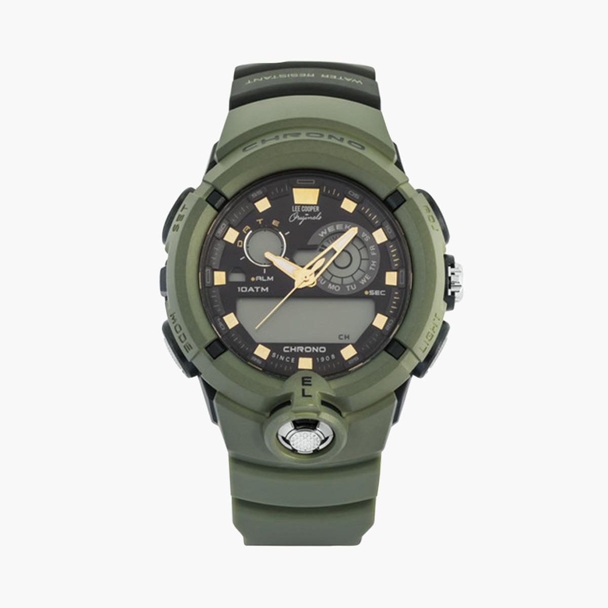 Lee Cooper Originals Mens Analog-Digital Black Dial Watch ORG05406.025-men-watchesandjewellery-watches-image-1