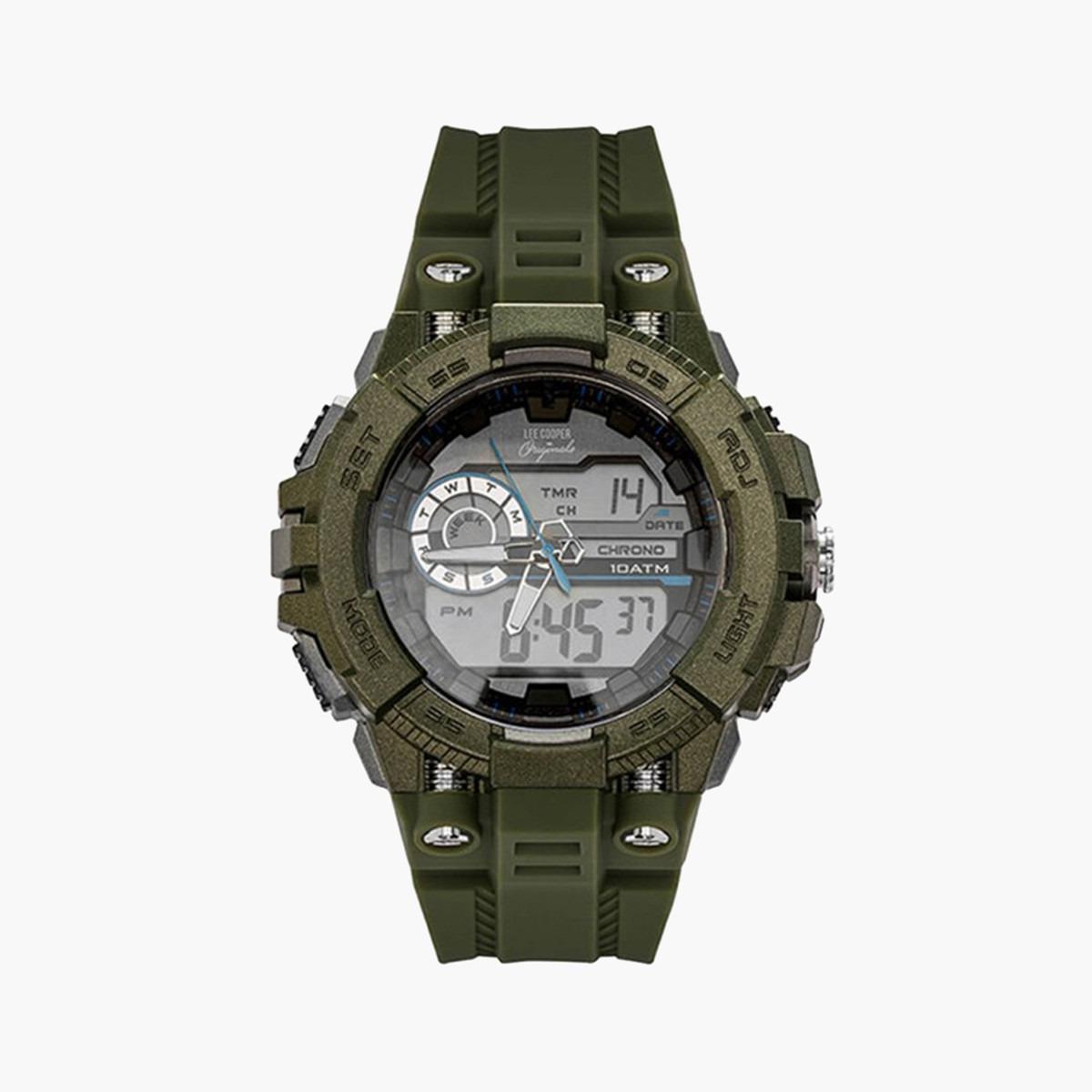 Lee Cooper Originals Mens Analog-Digital Grey Dial Watch ORG05407.025-men-watchesandjewellery-watches-image-1