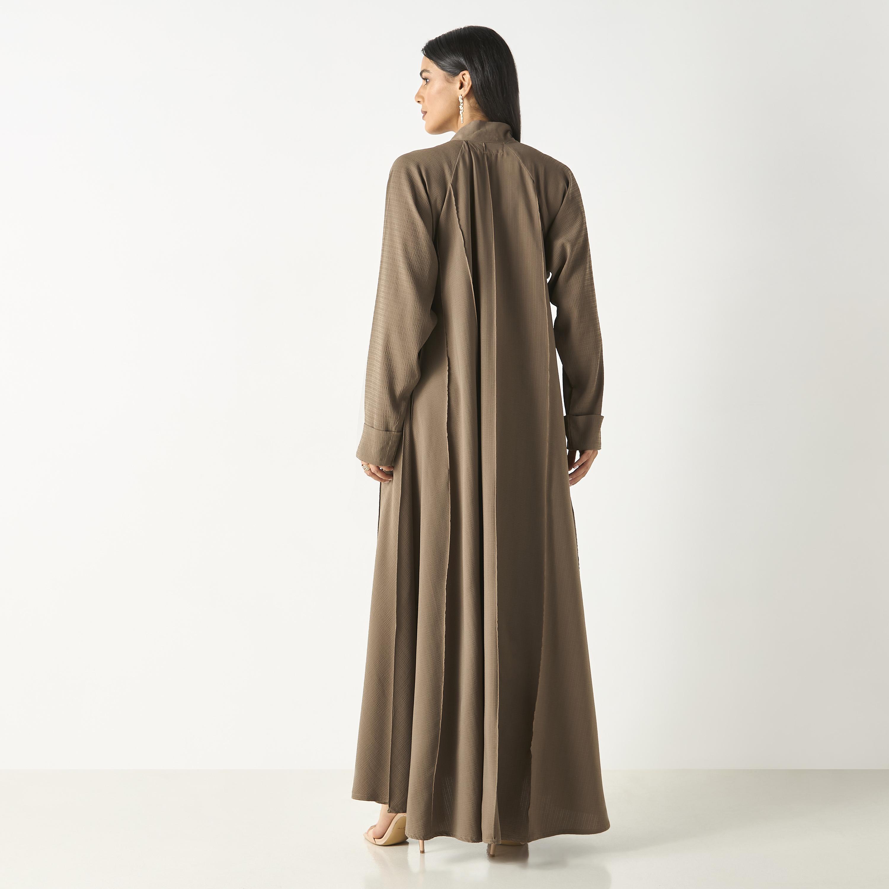 Hadiyath Al Madinah Textured Abaya-women-arabicclothing-abayas-image-5