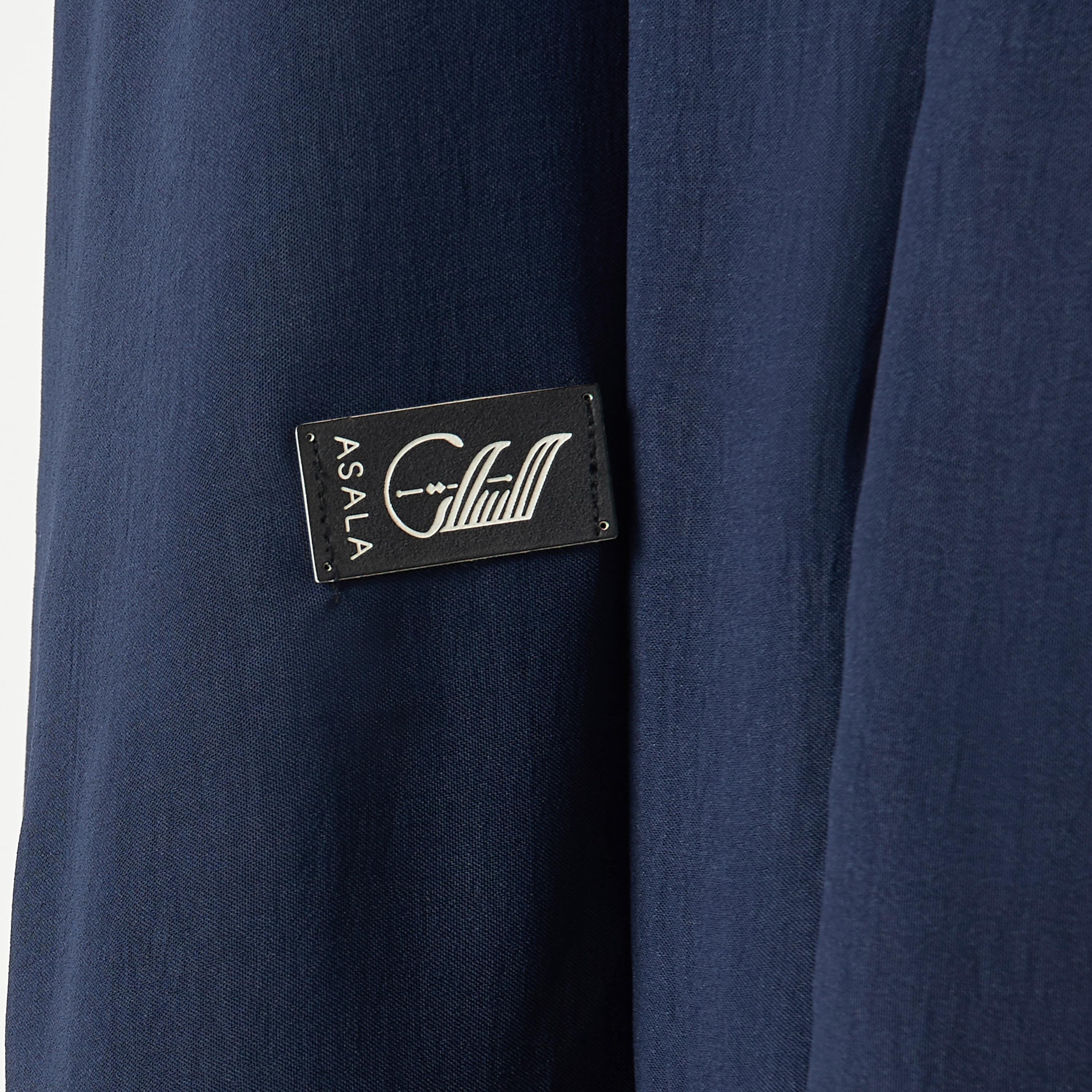 Hadiyath Al Madinah Solid Abaya-women-arabicclothing-abayas-image-4