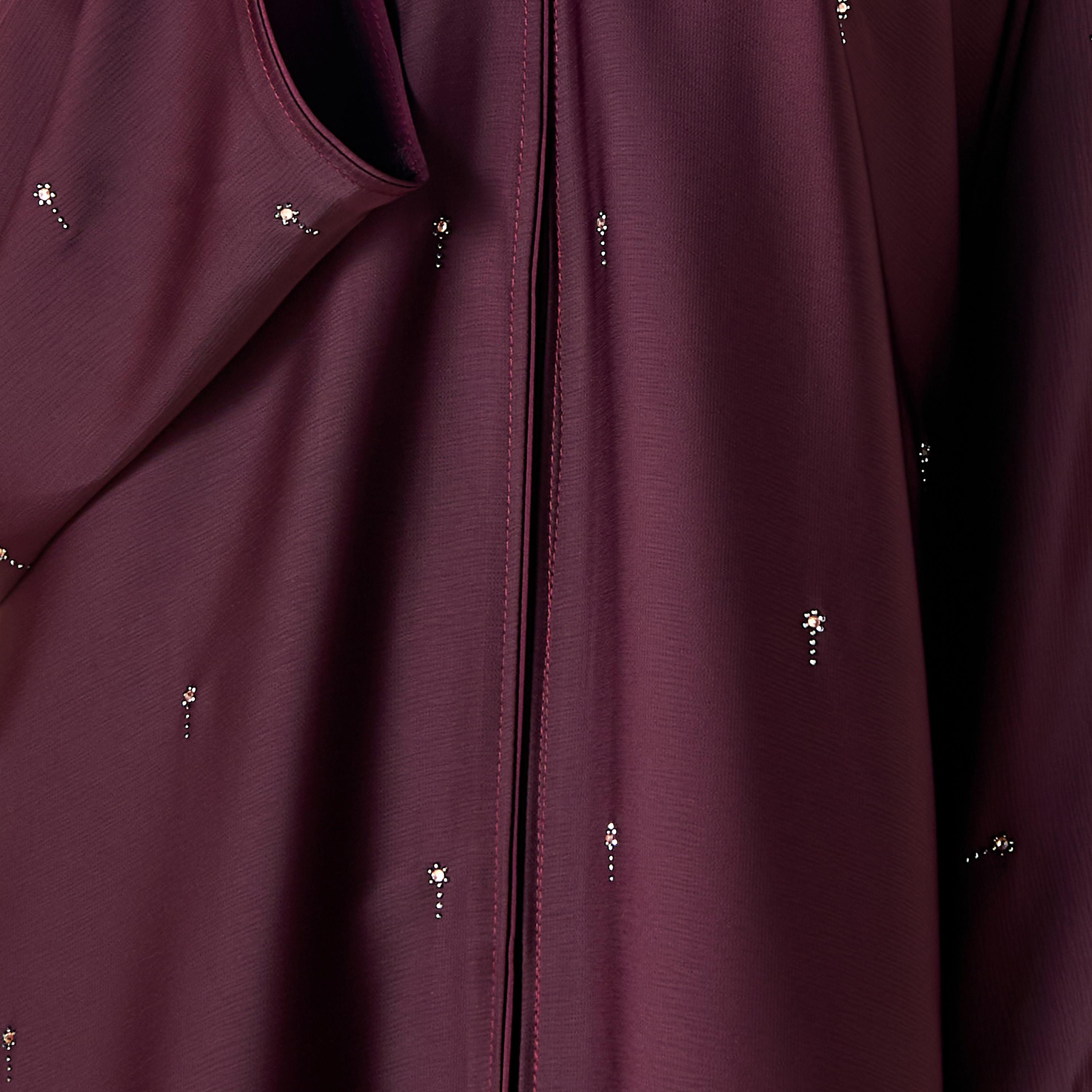 عباية بشت مطرّزة مع حجاب من هدية المدينة-women-arabicclothing-abayas-image-6