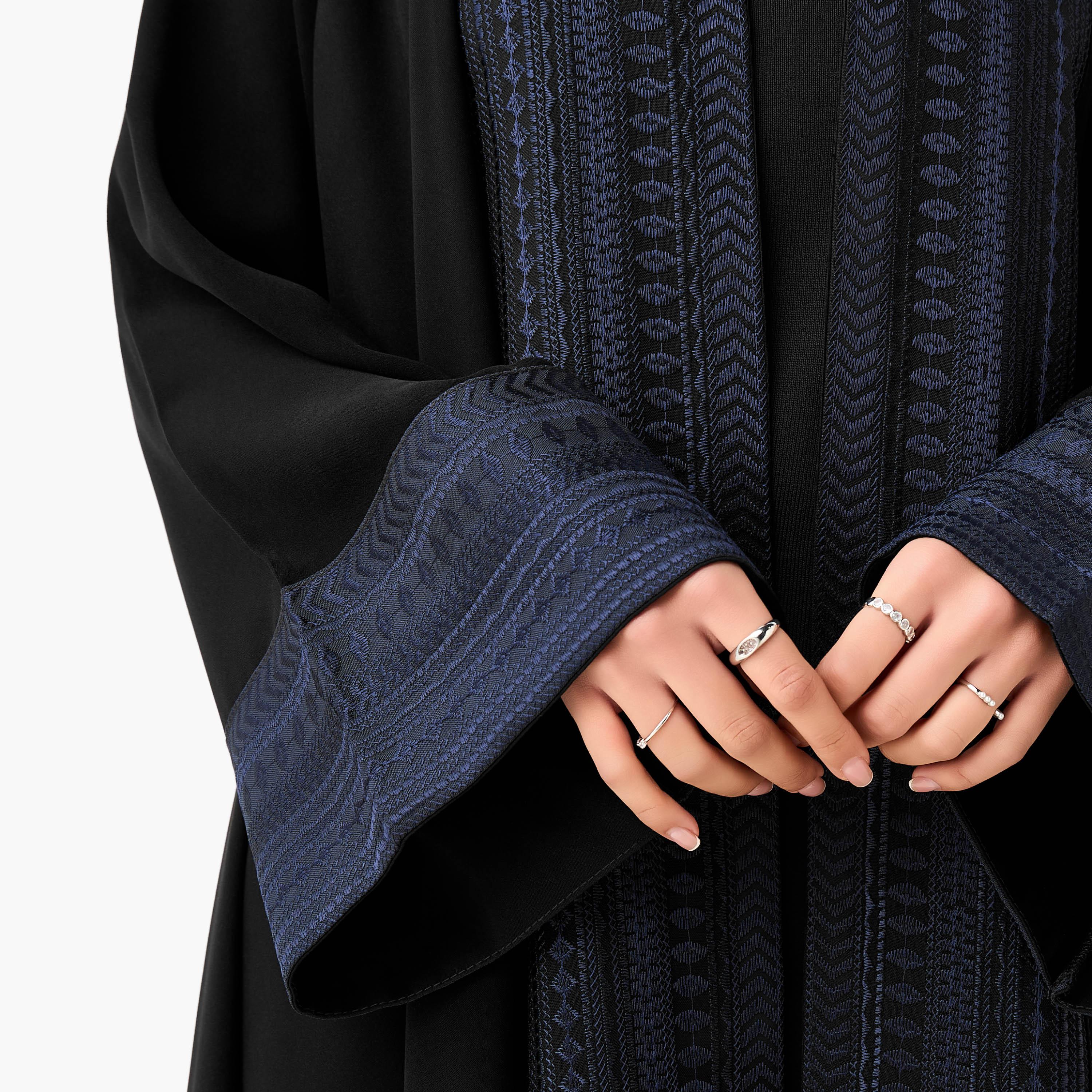 Hadiyath Al Madinah Embroidered Abaya-women-arabicclothing-abayas-image-4