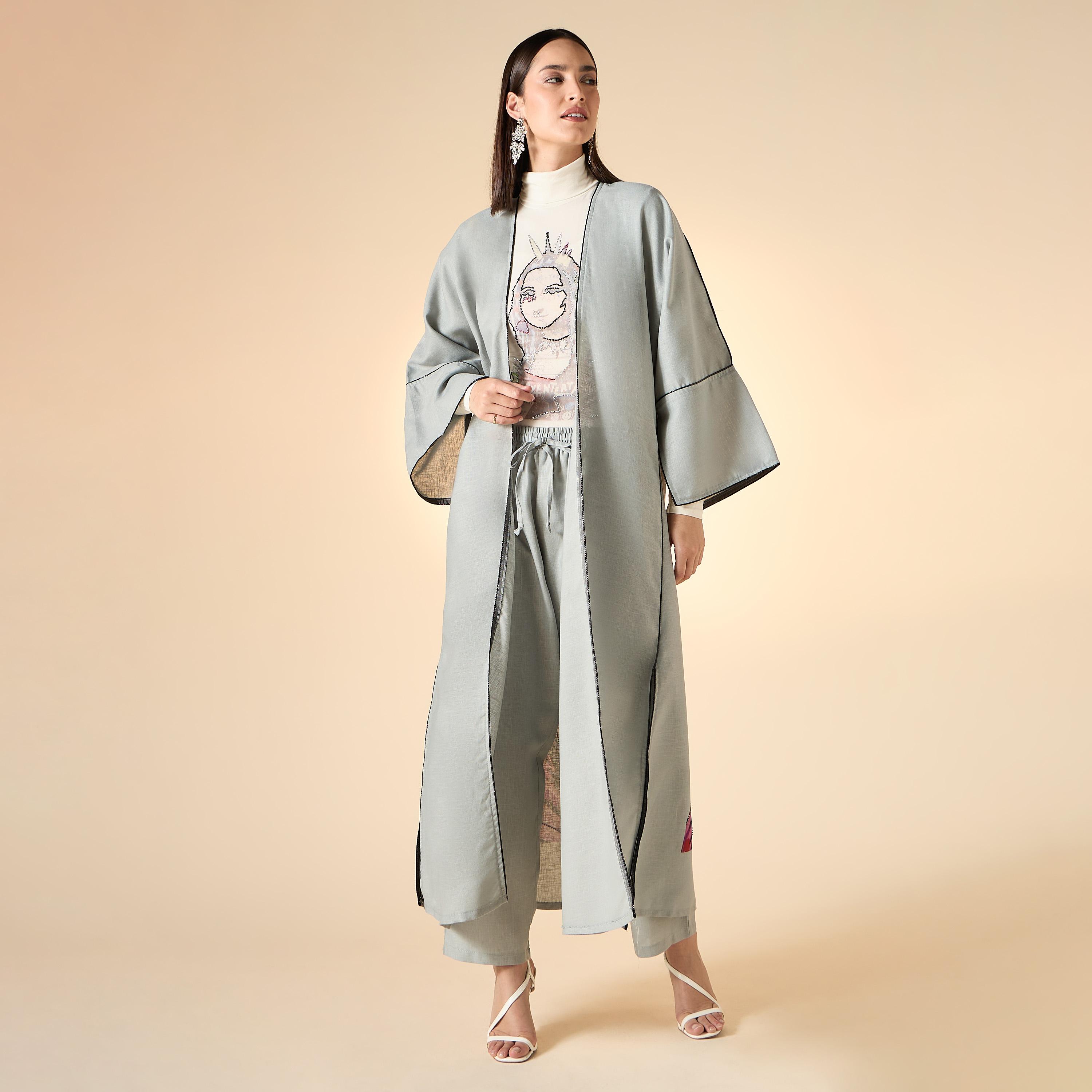 Hadiyath Al Madinah 4-Piece Embellished Abaya Set-women-arabicclothing-abayas-image-2