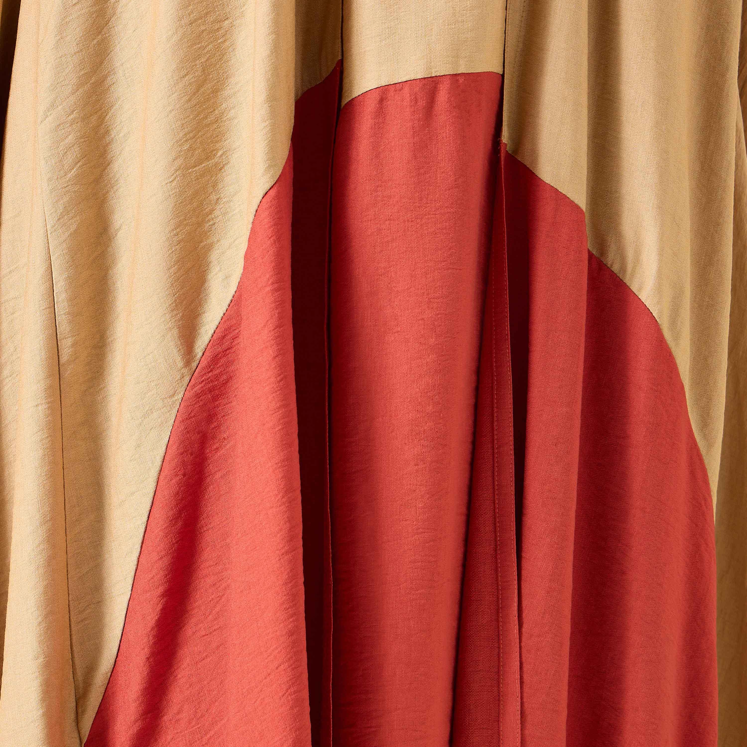 Hadiyath Al Madinah Colourblock Open Front Abaya-women-arabicclothing-abayas-image-6