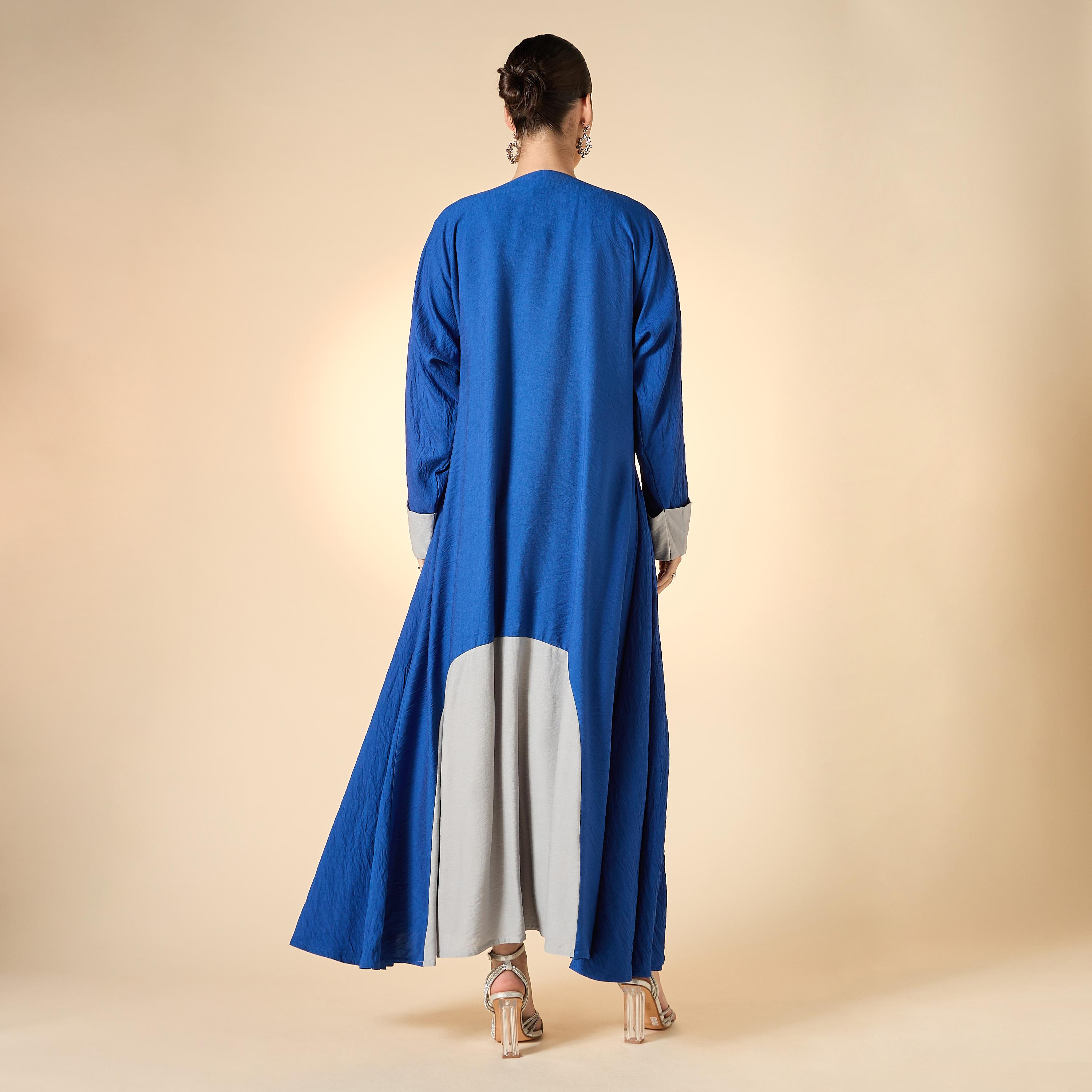 Hadiyath Al Madinah 3-Piece Colourblock Abaya Set-women-arabicclothing-abayas-image-4