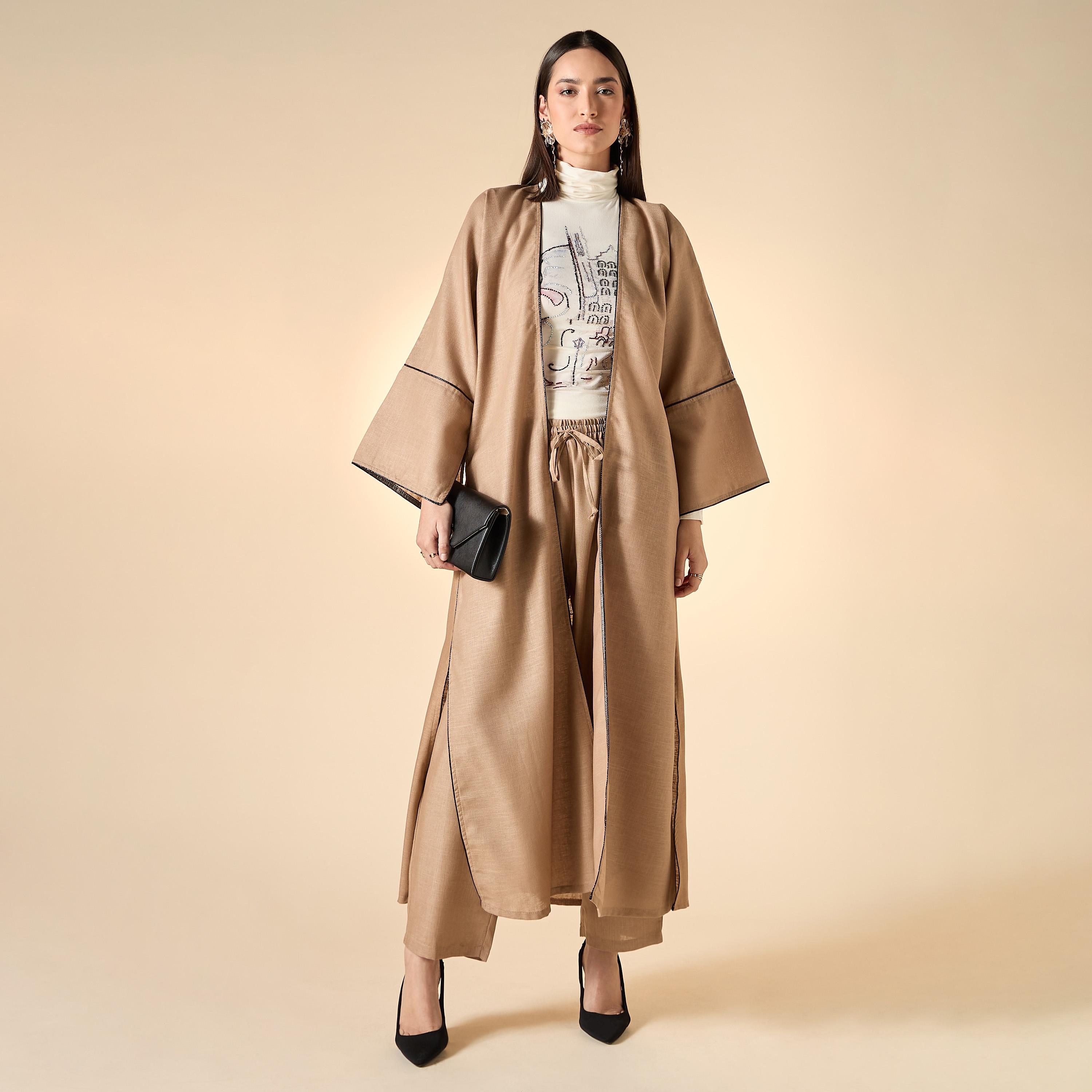 Hadiyath Al Madinah 4-Piece Embellished Abaya Set-women-arabicclothing-abayas-image-2