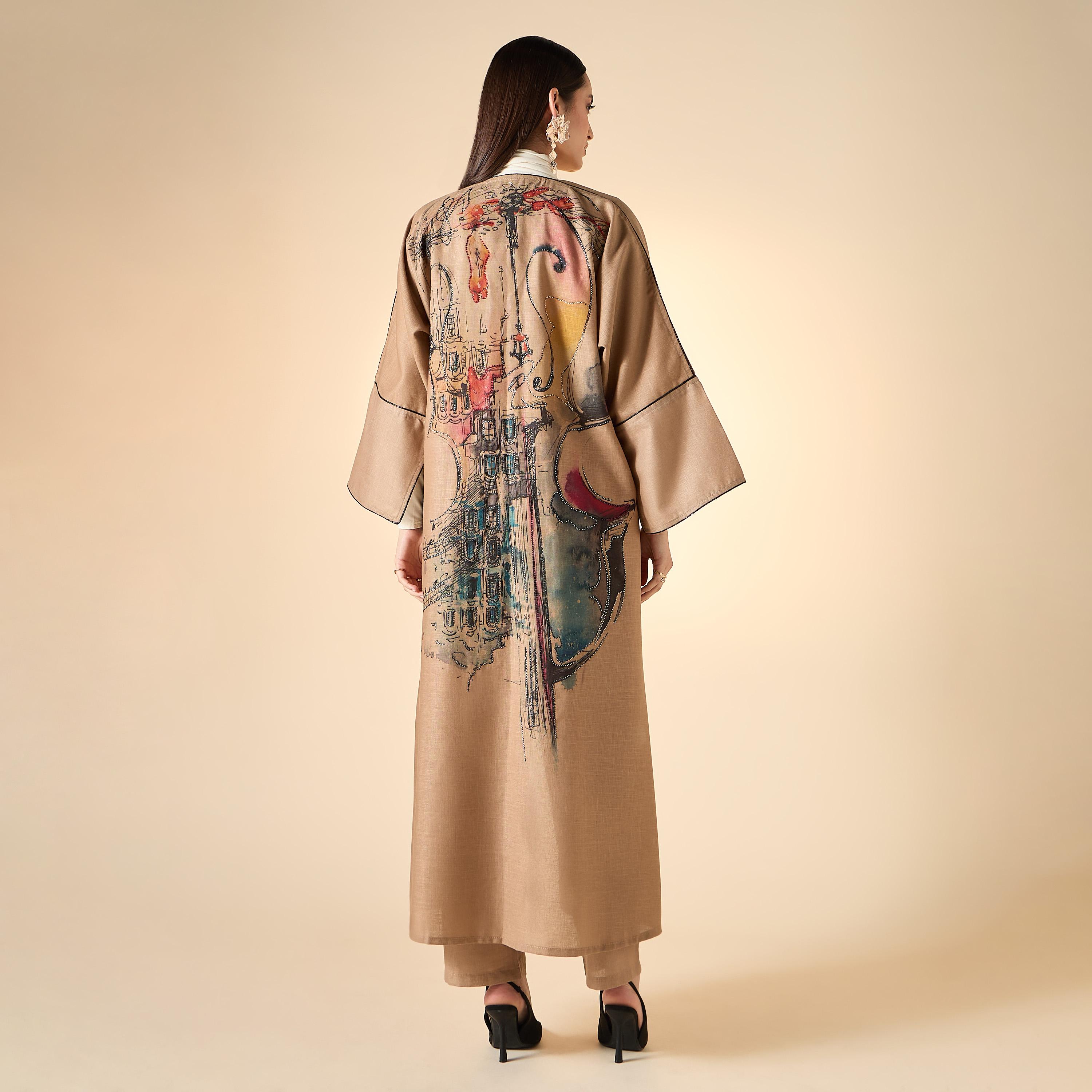 Hadiyath Al Madinah 4-Piece Embellished Abaya Set-women-arabicclothing-abayas-image-6