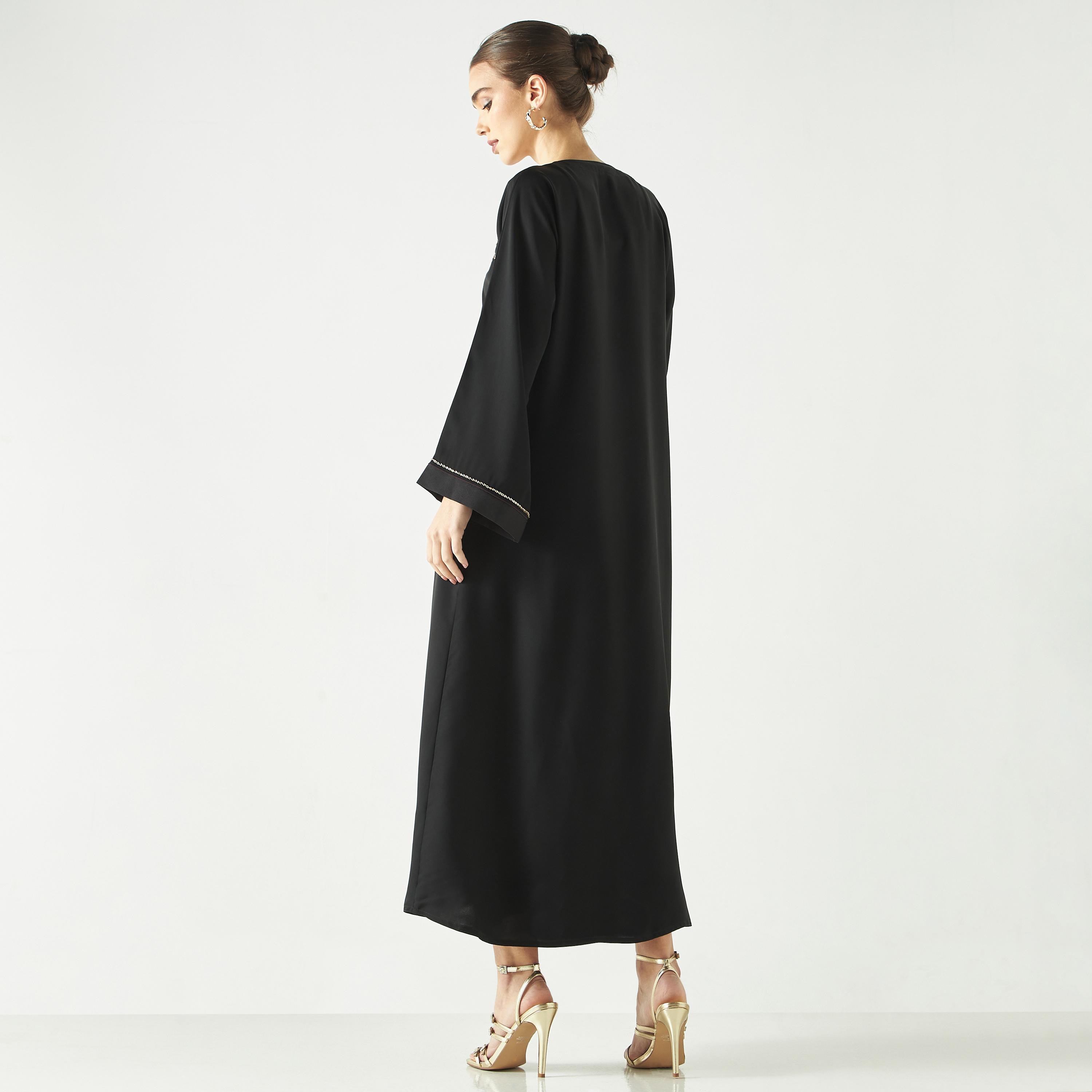 Hadiyath Al Madinah Embellished Abaya-women-arabicclothing-abayas-image-5