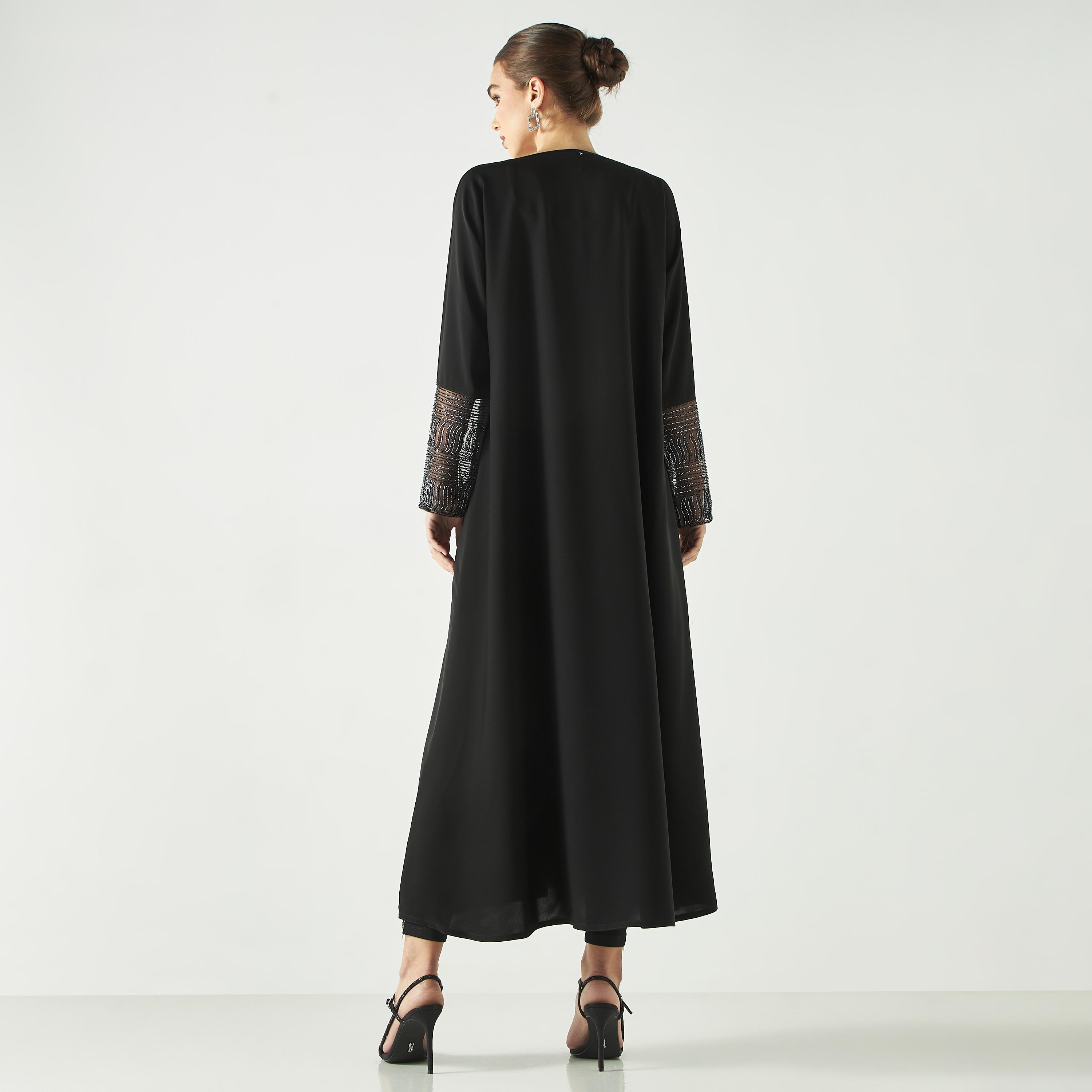 Hadiyath Al Madinah Embellished Abaya-women-arabicclothing-abayas-image-5