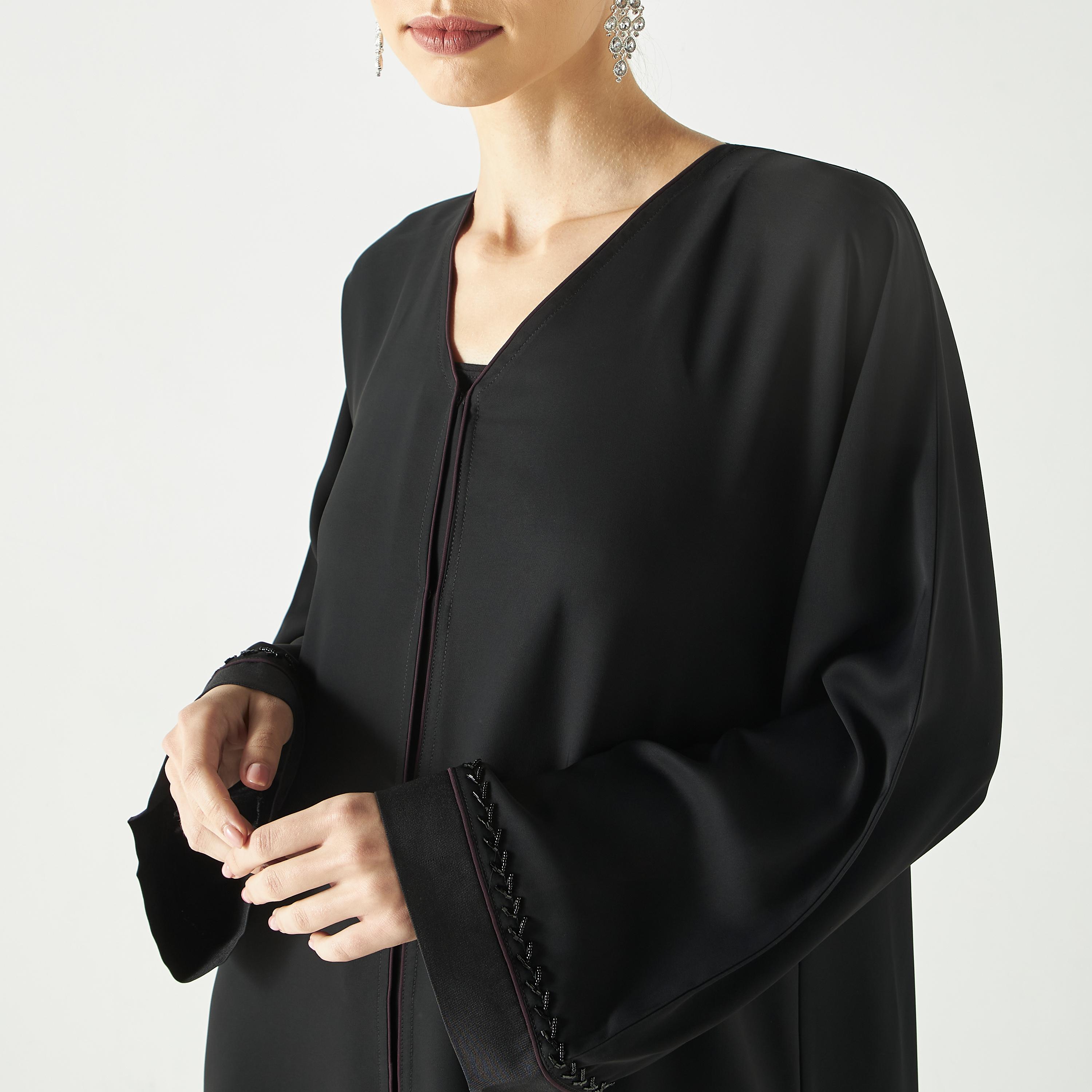 Hadiyath Al Madinah Embellished Abaya-women-arabicclothing-abayas-image-3