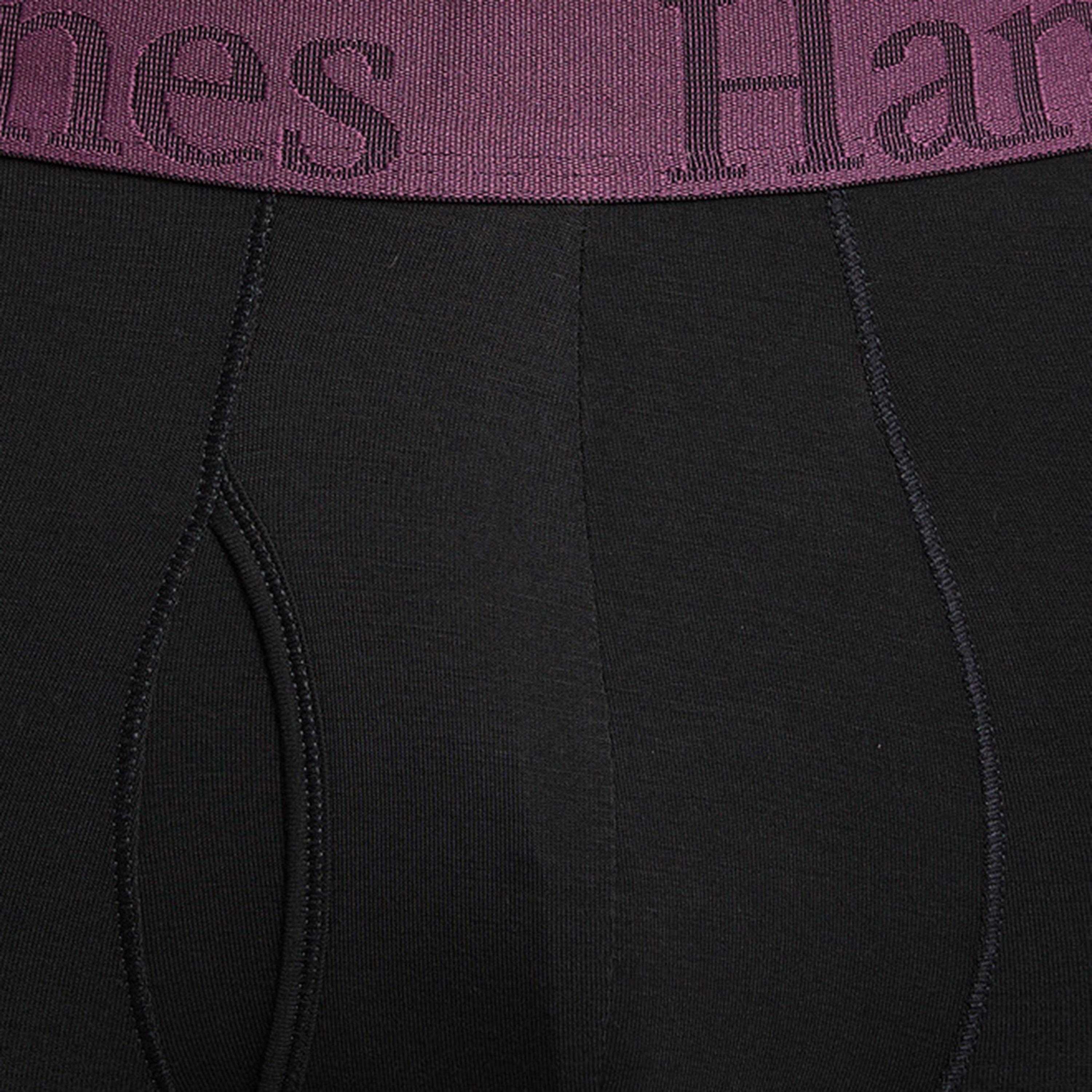 Hanes Assorted Pack of 3 Brand Print Waistband Men's Boxer Briefs-men-clothing-innerwear-underwear-image-7
