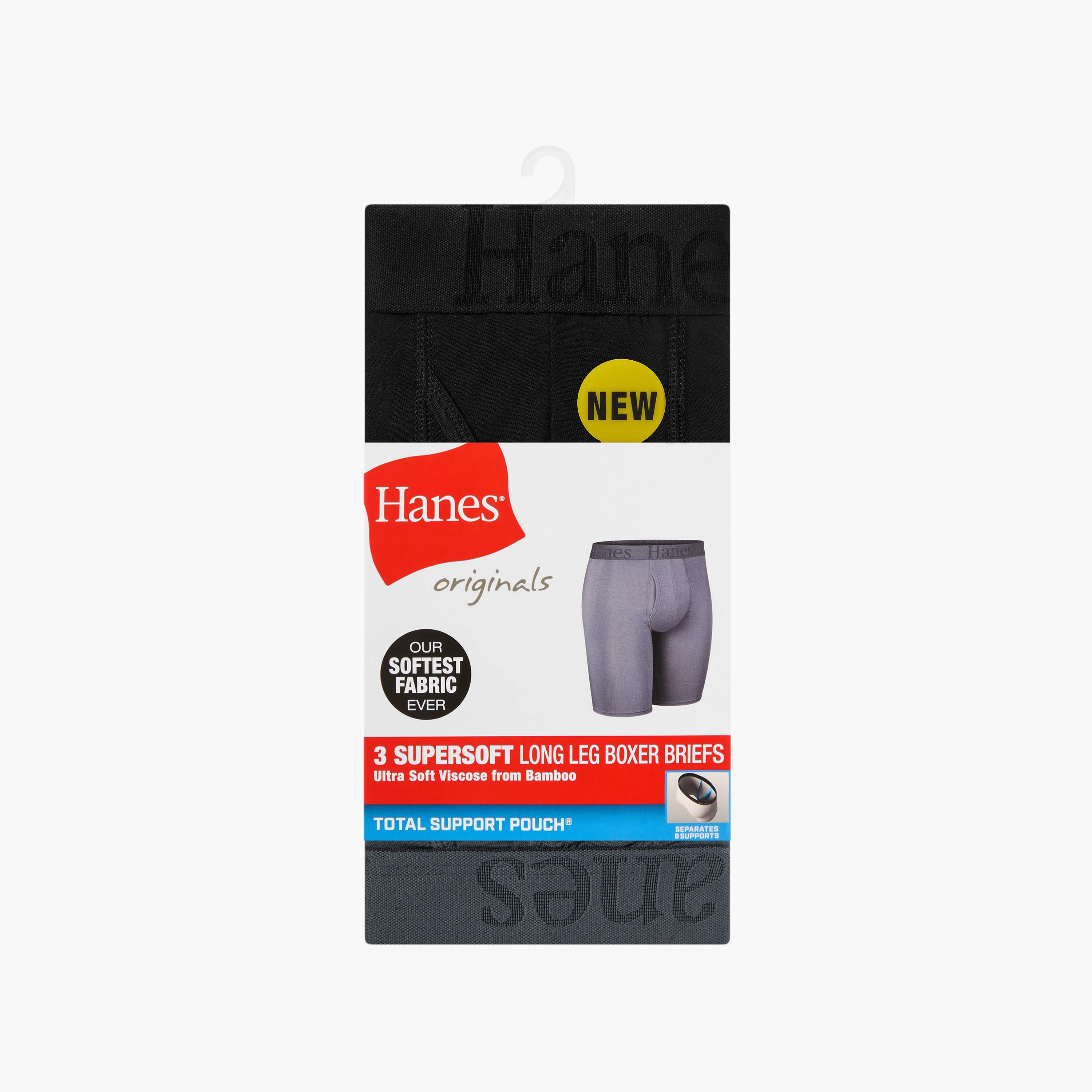 Hanes Assorted Pack of 3 Brand Logo Waist Band Men's Boxer Briefs-men-clothing-innerwear-underwear-image-6