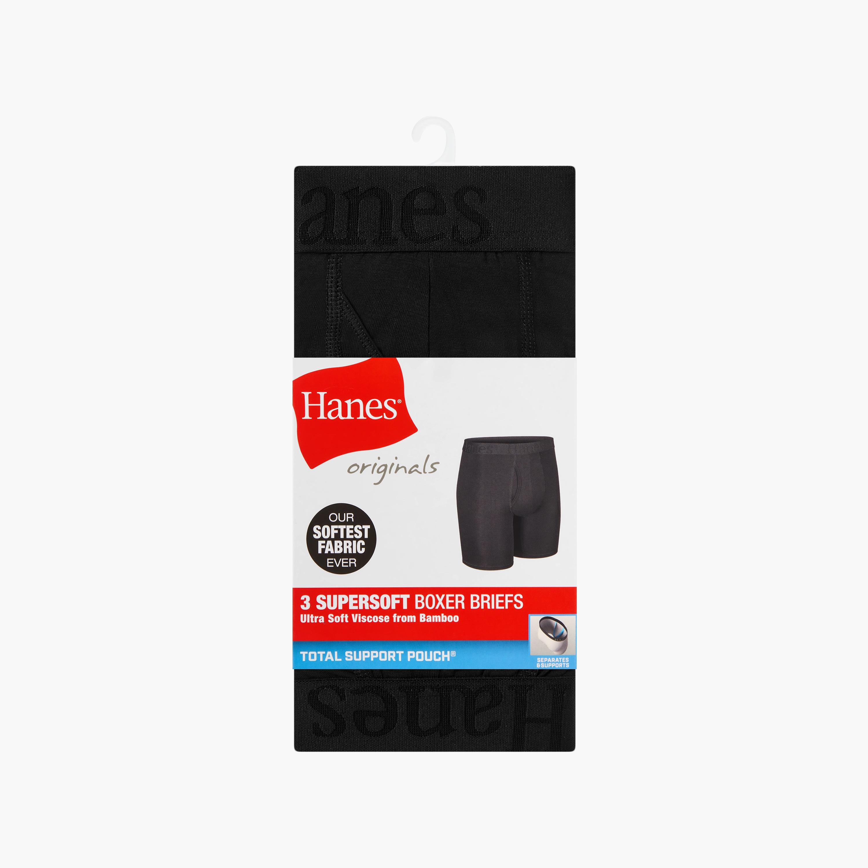Hanes Assorted Pack of 3 Brand Logo Waist Band Men's Boxer Briefs-men-clothing-innerwear-underwear-image-6