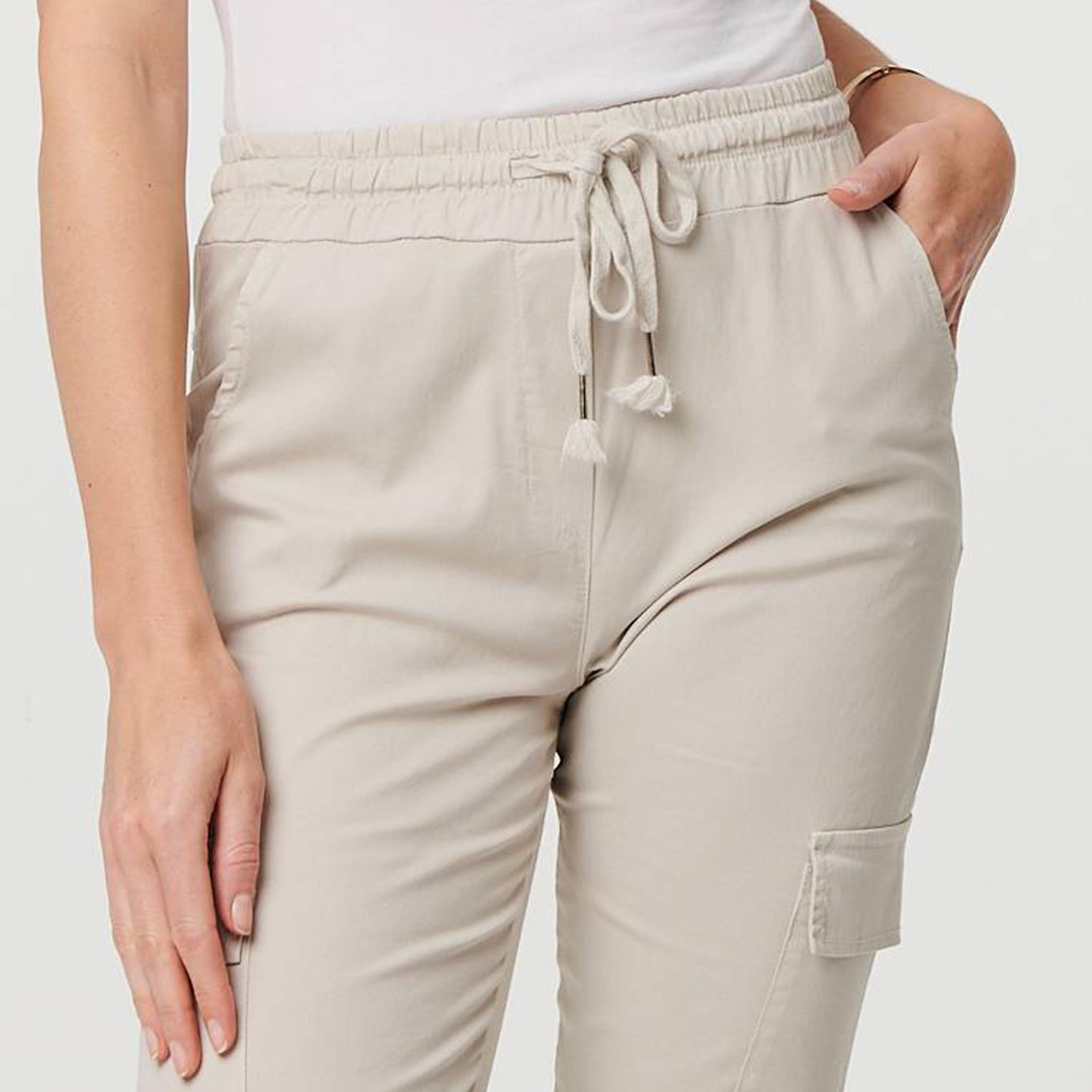 بنطلون "كارغو جوجر" رياضي نسائي من إيزابيل لندن-women-clothing-bottoms-joggers-image-4