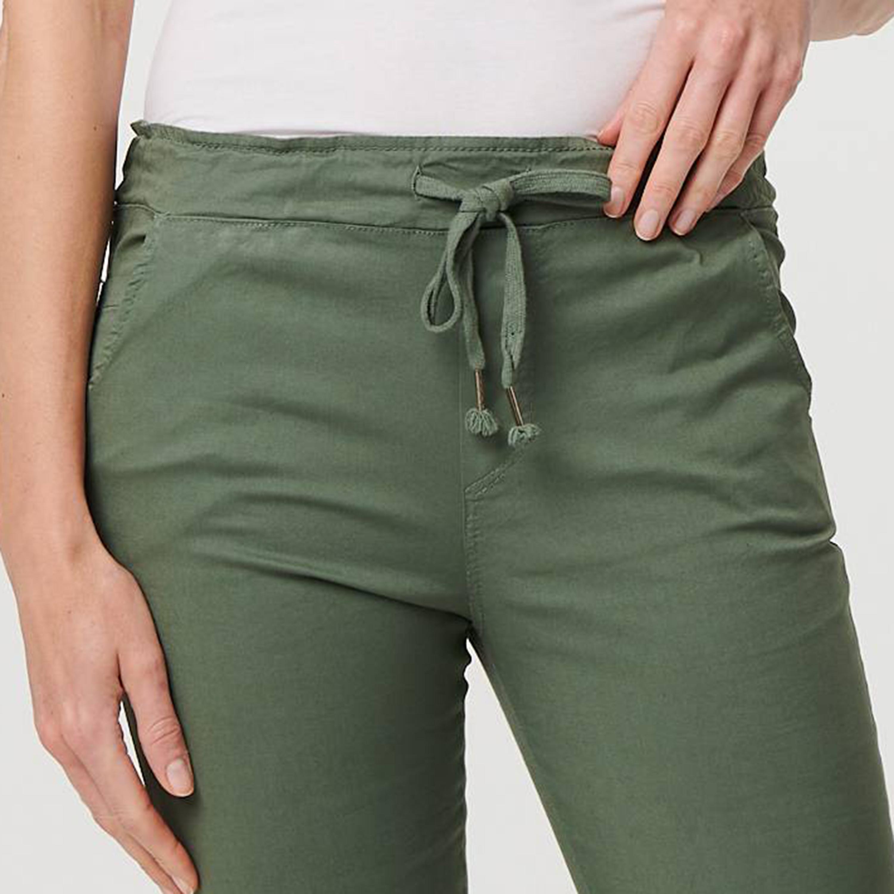 Izabel London Green Women's Trousers-women-clothing-bottoms-trousers-image-5