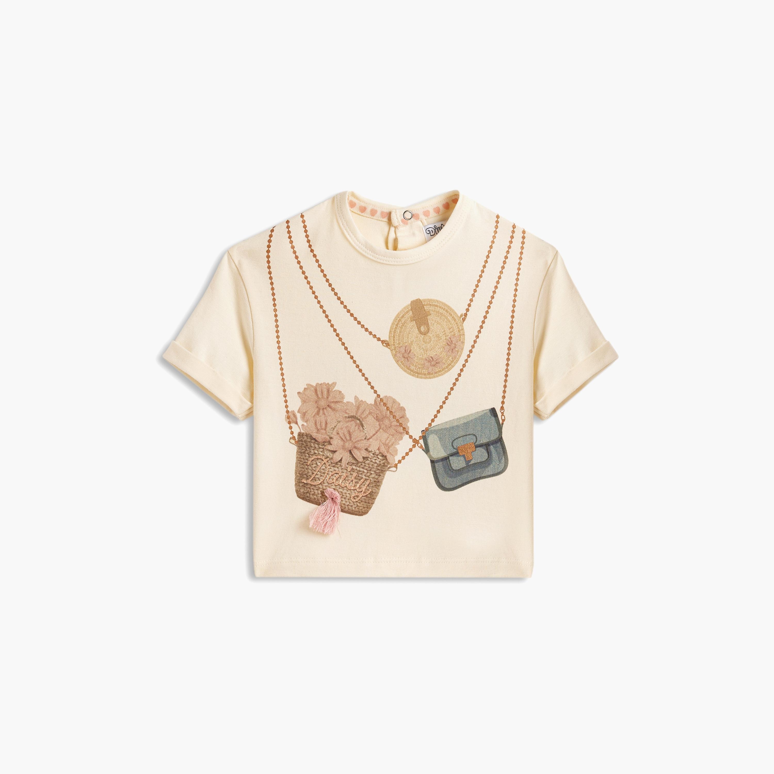 Dirkje 2-Piece Printed Short Sleeves T-Shirt with Pants-girls-clothing-setsandcoords-image-2
