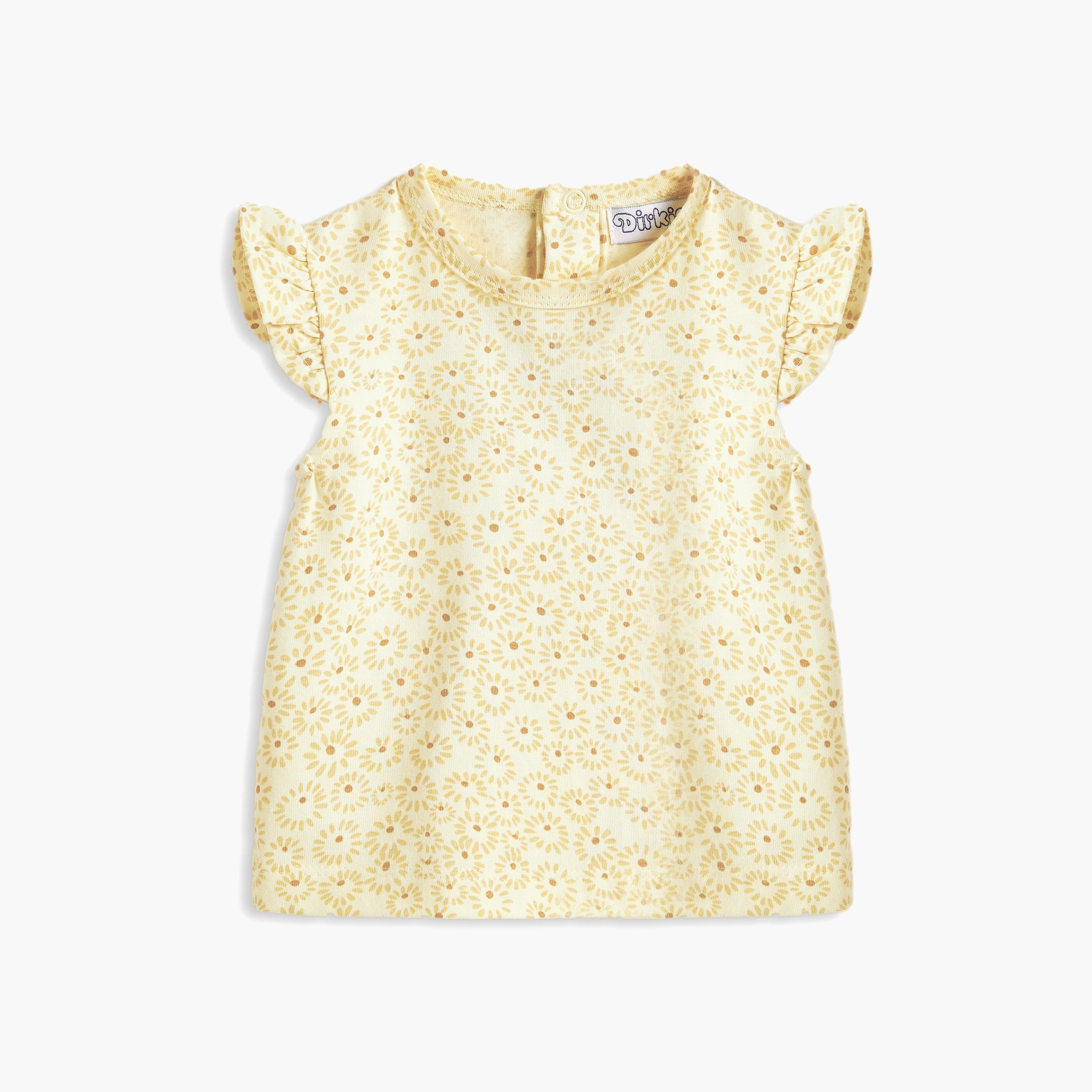 Dirkje 2-Piece Printed Cap Sleeves T-Shirt with Shorts-baby-girls-clothing-setsandcoords-image-2