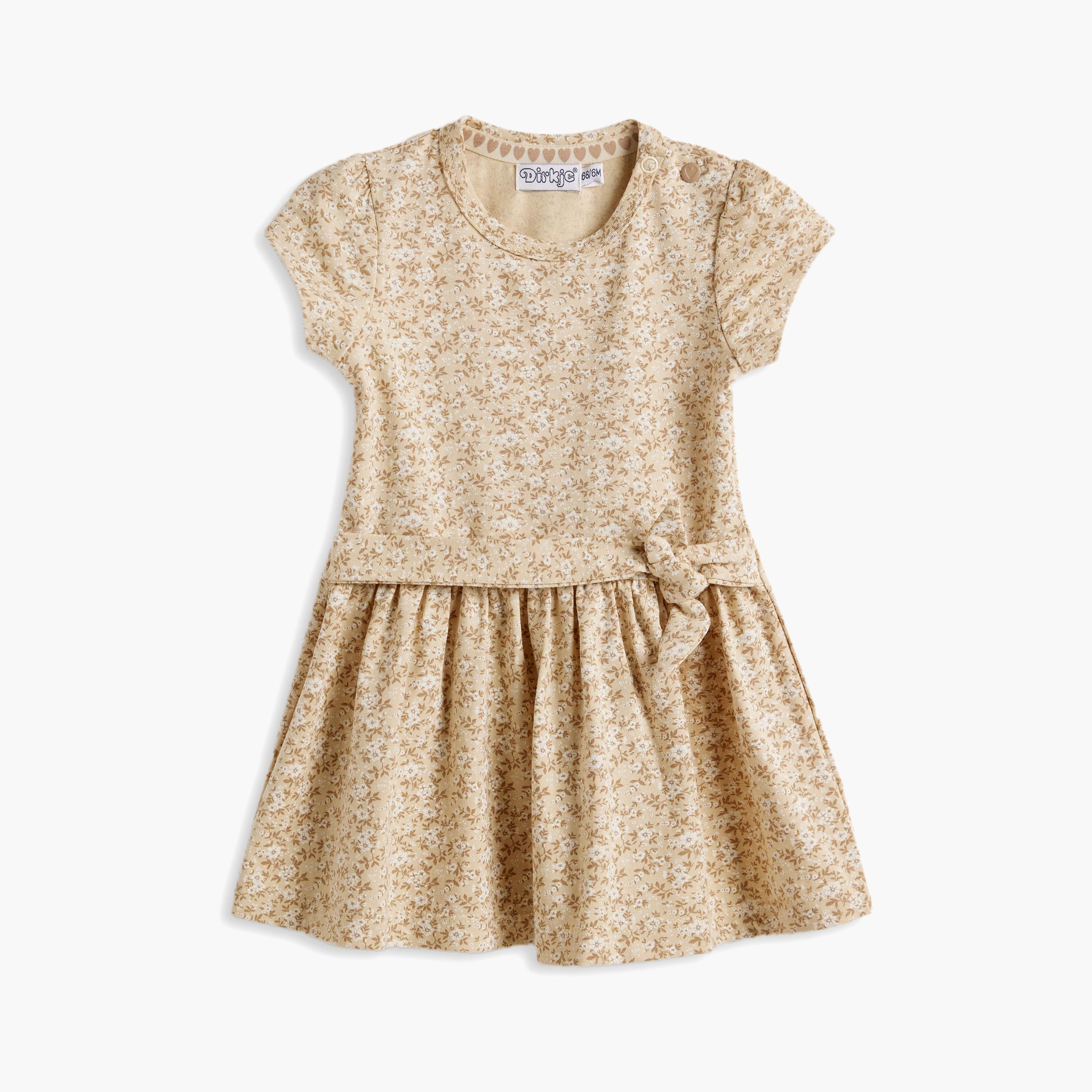 Dirkje 2-Piece Floral Printed Short Sleeves Dress with Headband-girls-clothing-dressesandjumpsuits-image-1