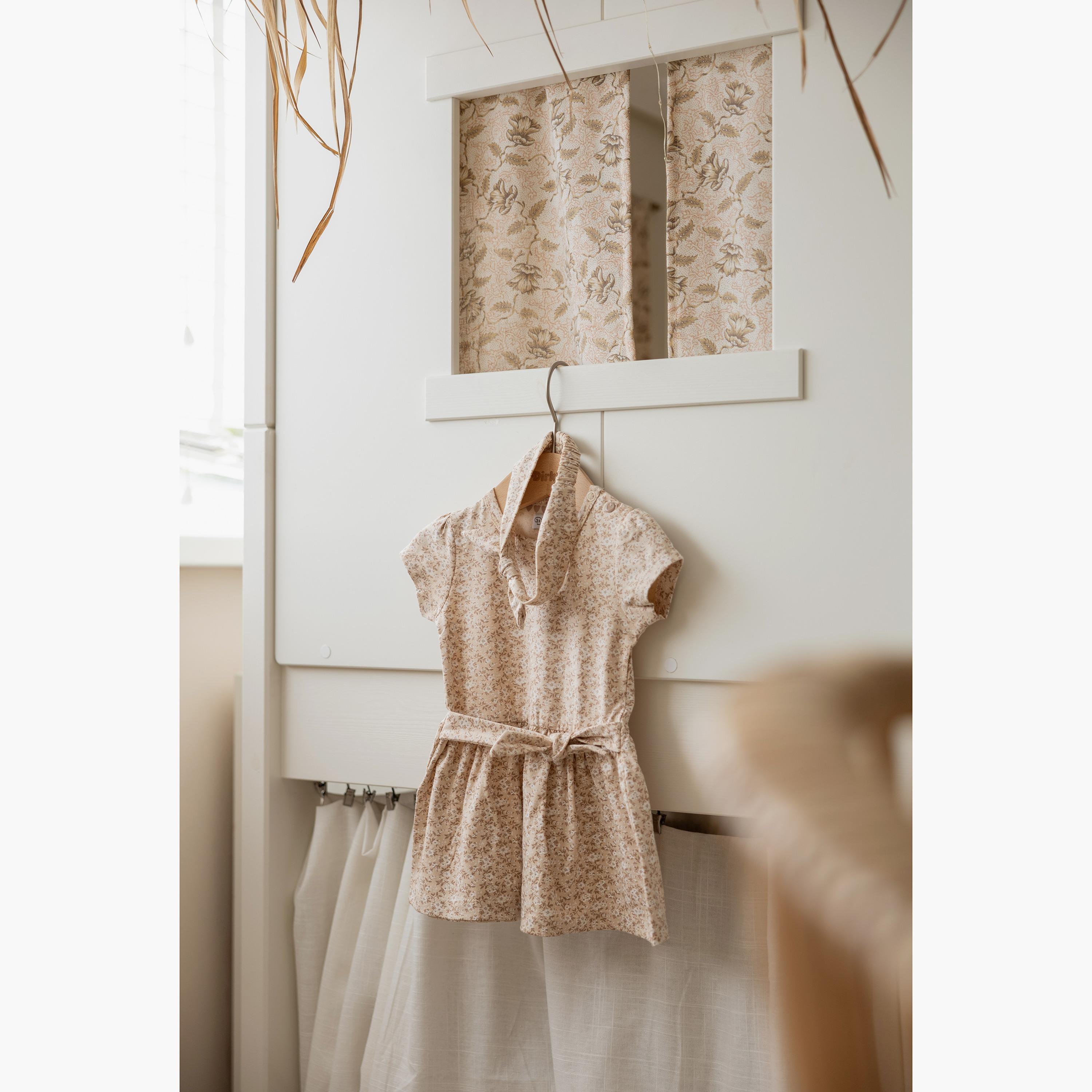 Dirkje 2-Piece Floral Printed Short Sleeves Dress with Headband-girls-clothing-dressesandjumpsuits-image-3