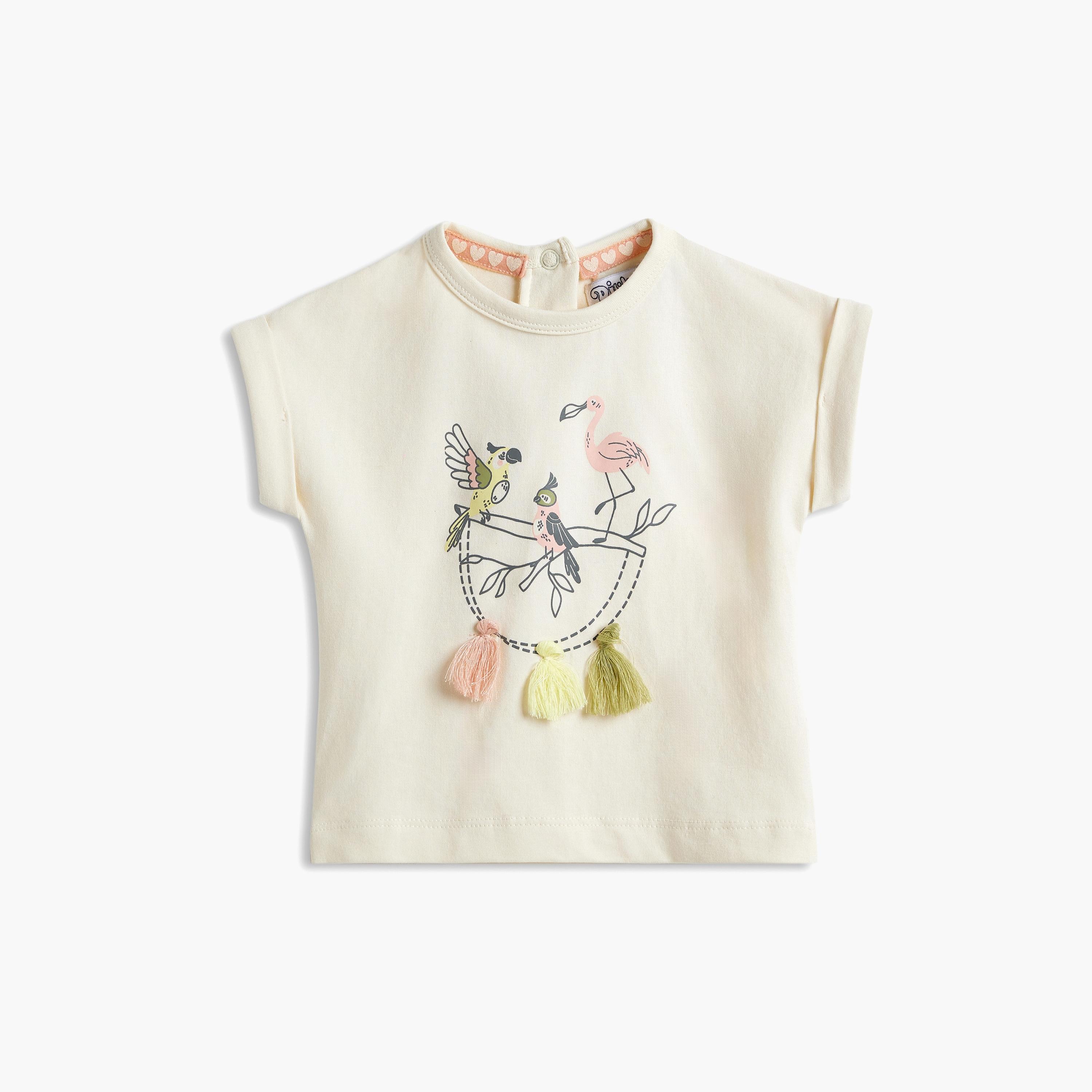 Dirkje 2-Piece Printed Short Sleeves T-Shirt with Shorts-girls-clothing-setsandcoords-image-2