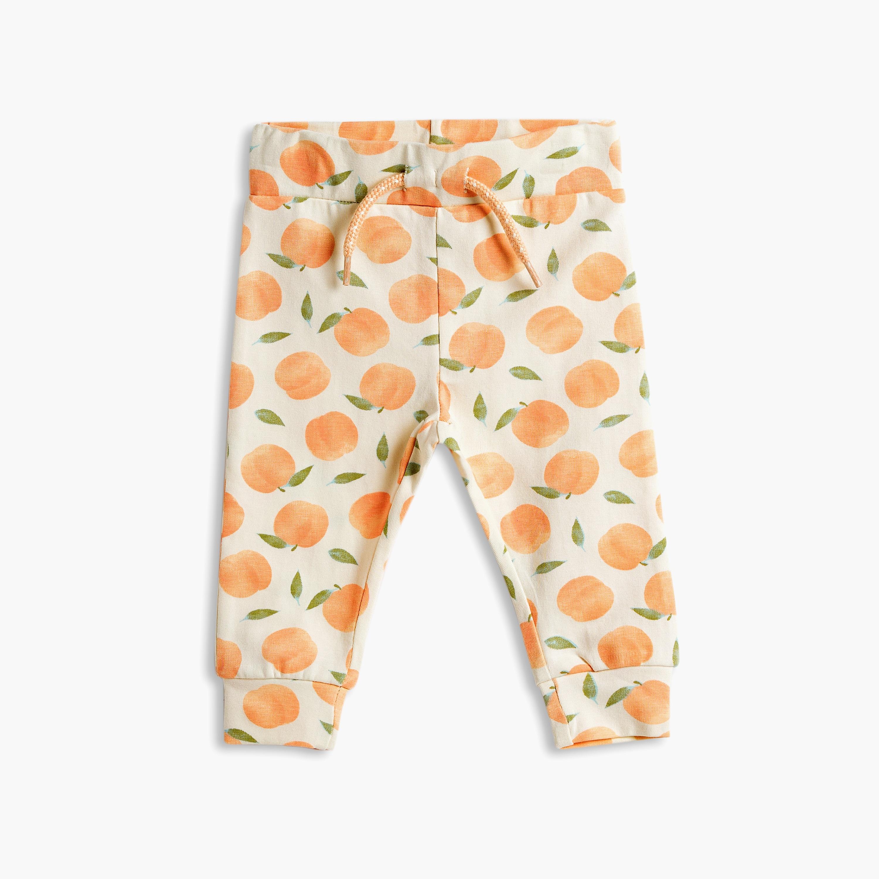 Dirkje 3-Piece Printed Short Sleeves T-Shirt, Pants with Headband-baby-girls-clothing-setsandcoords-image-4