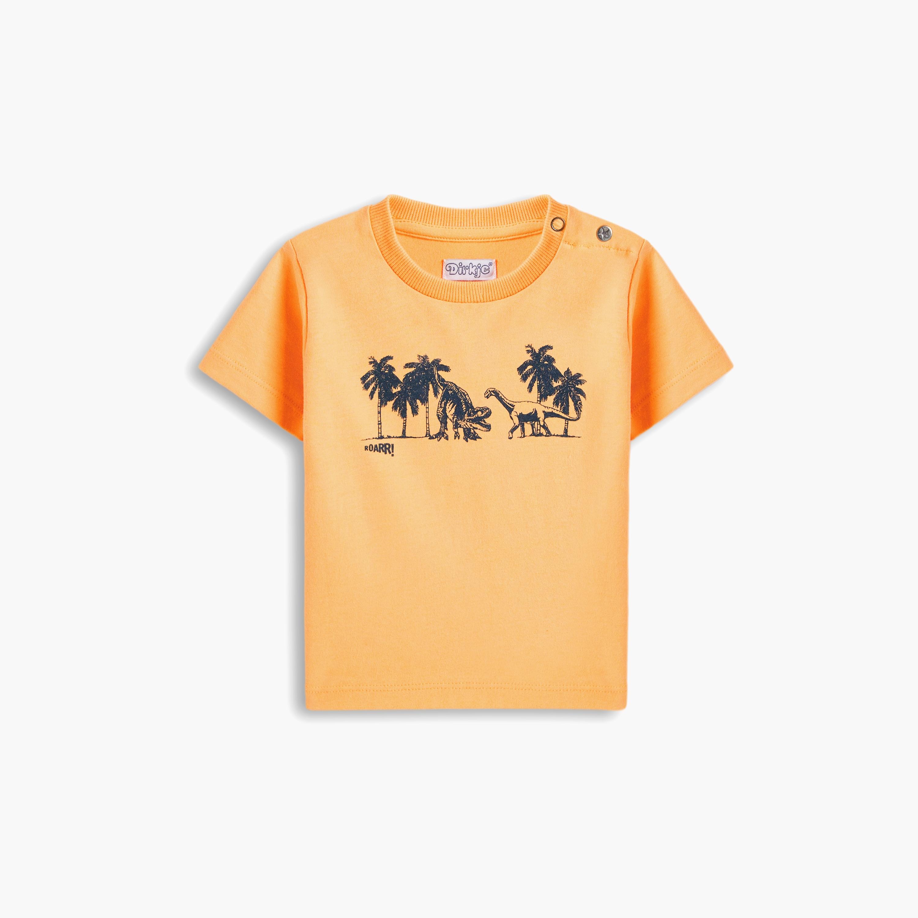 Dirkje 2-Piece Printed Short Sleeves T-Shirt with Shorts-baby-boys-clothing-setsandcoords-image-2